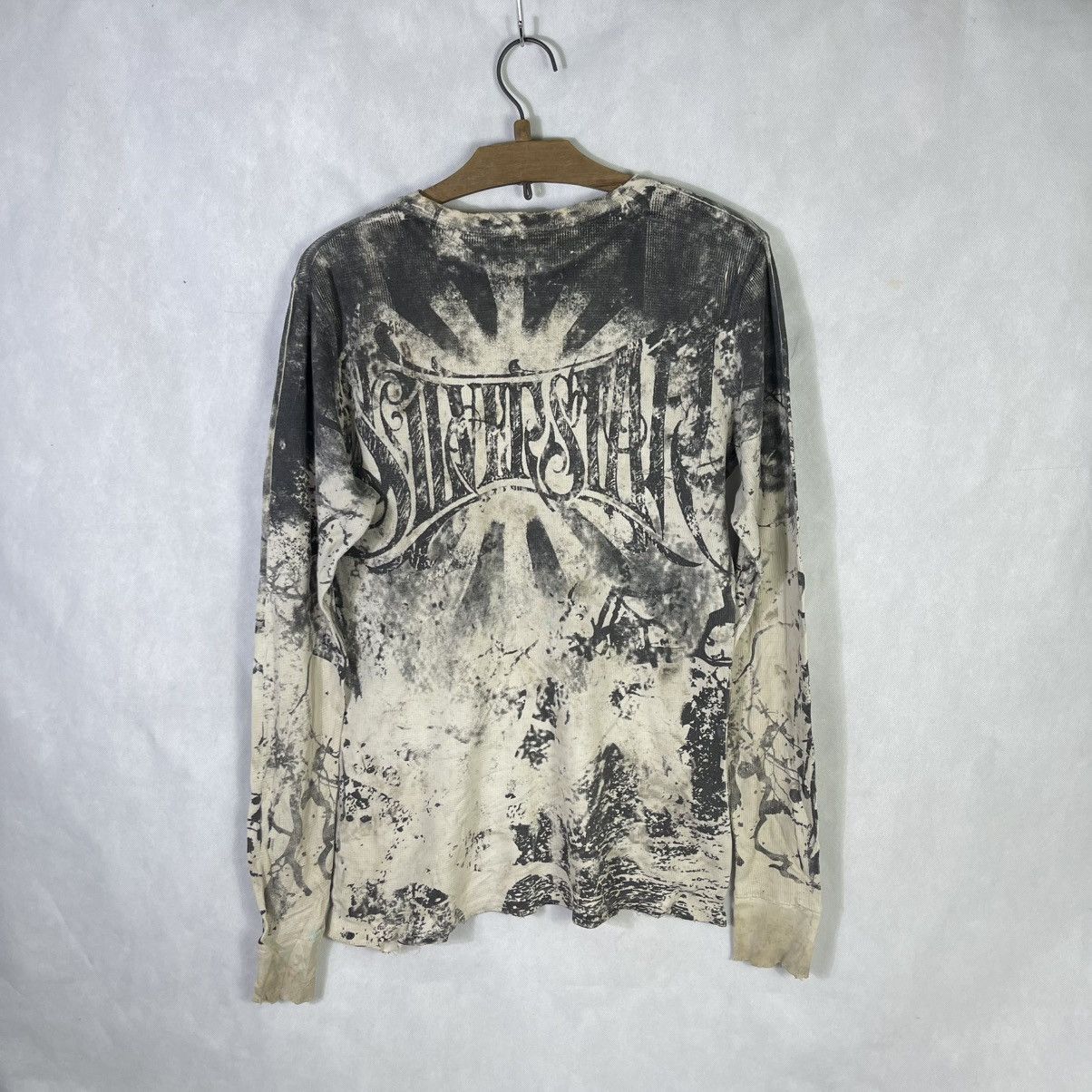 Vintage Y2k Silverstar Death Reaper Trashed OVP Tshirt Size US L / EU 52-54 / 3 - 9 Thumbnail