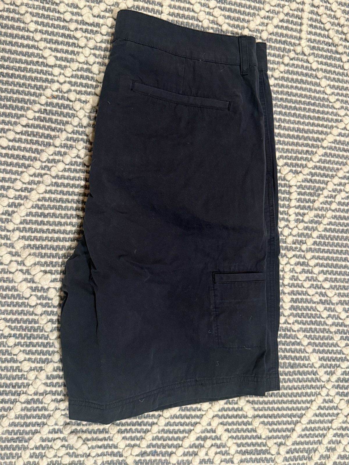 Adsum Navy cil shorts twill blue Size US 34 / EU 50 - 2 Thumbnail