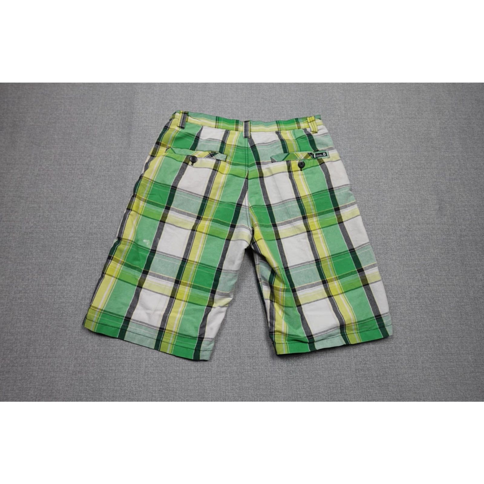 Southpole Southpole Shirt Mens 36 Green Plaid Chino Casual 5-Pocket Belt Loops Cotton Vintage No - 2020s Outdoor Boys? Size US 36 / EU 52 - 4 Thumbnail