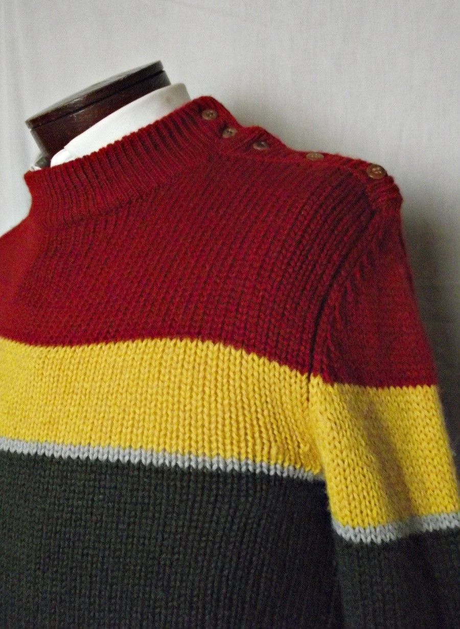 Calvin Klein Calvin Klein Mens Worsted Wool Sweater British Crown Colony Size US M / EU 48-50 / 2 - 3 Thumbnail