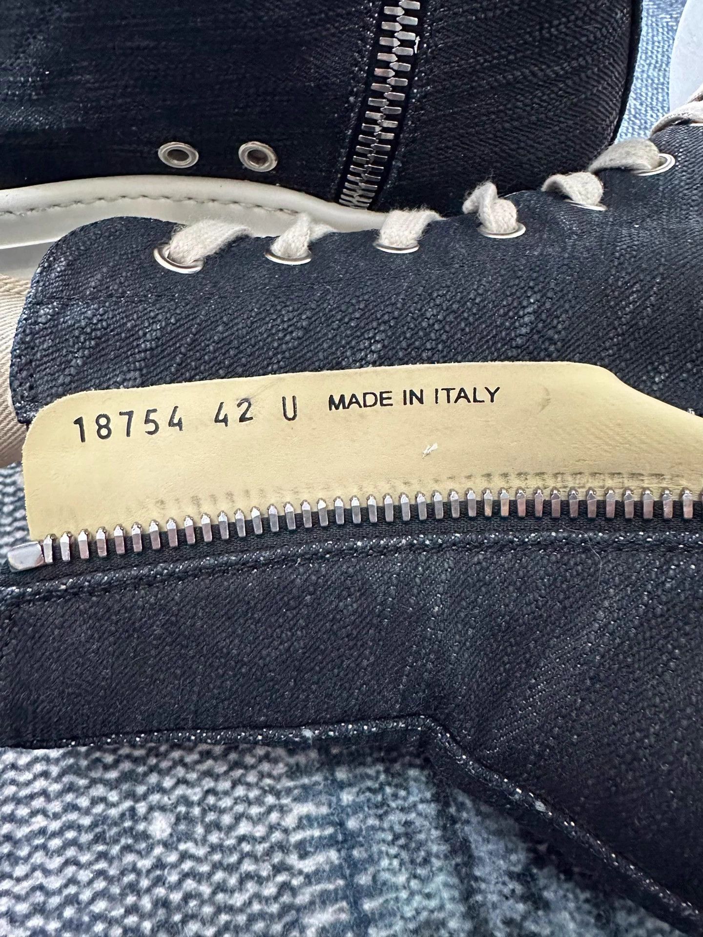Rick Owens Rick Owens Waxed Double Layer Platform Converse 42 Size US 9 / EU 42 - 7 Thumbnail