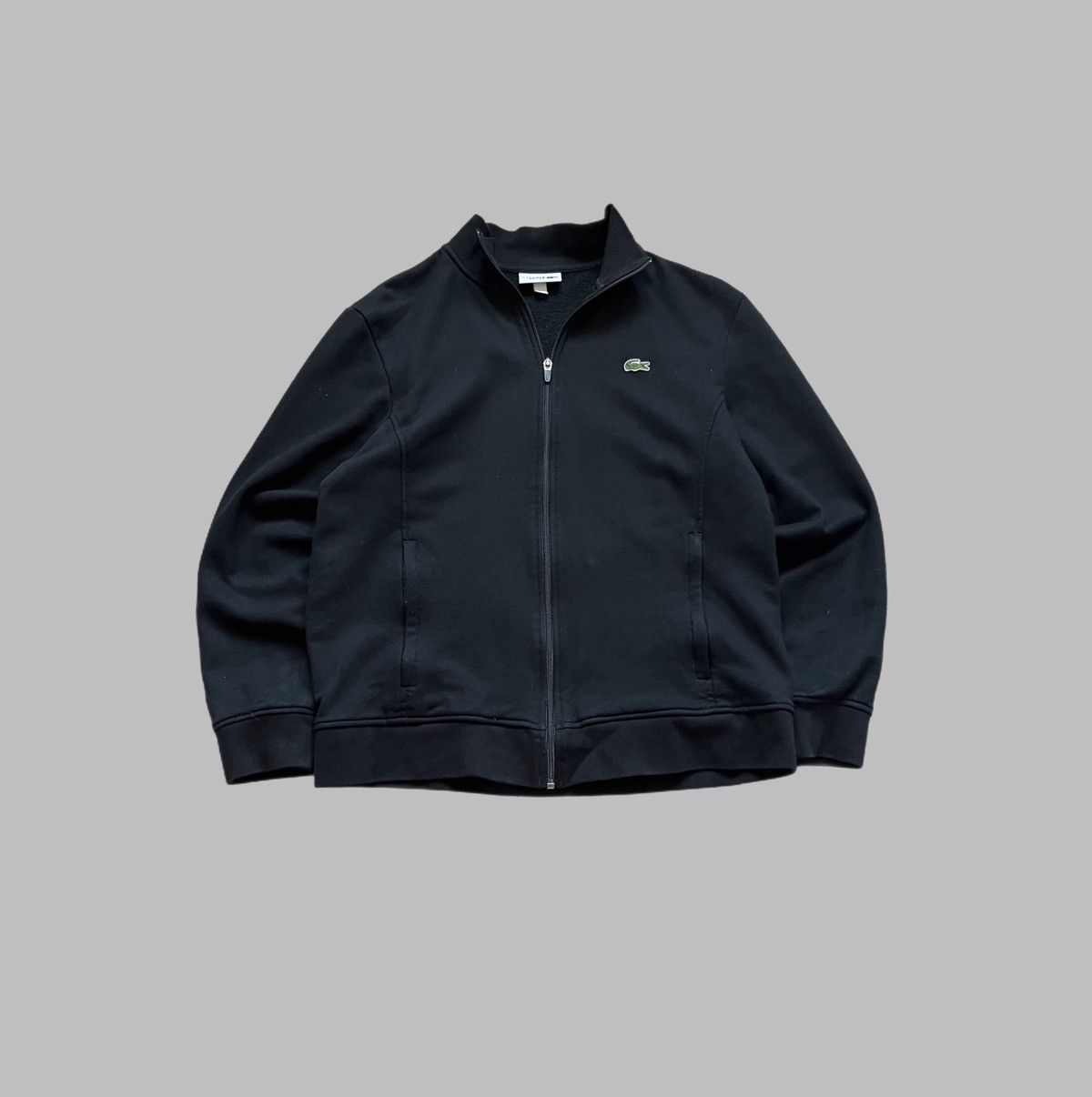 Lacoste Vintage Lacoste Zip Hoodie Mini Logo Old Money Size US L / EU 52-54 / 3 - 1 Thumbnail