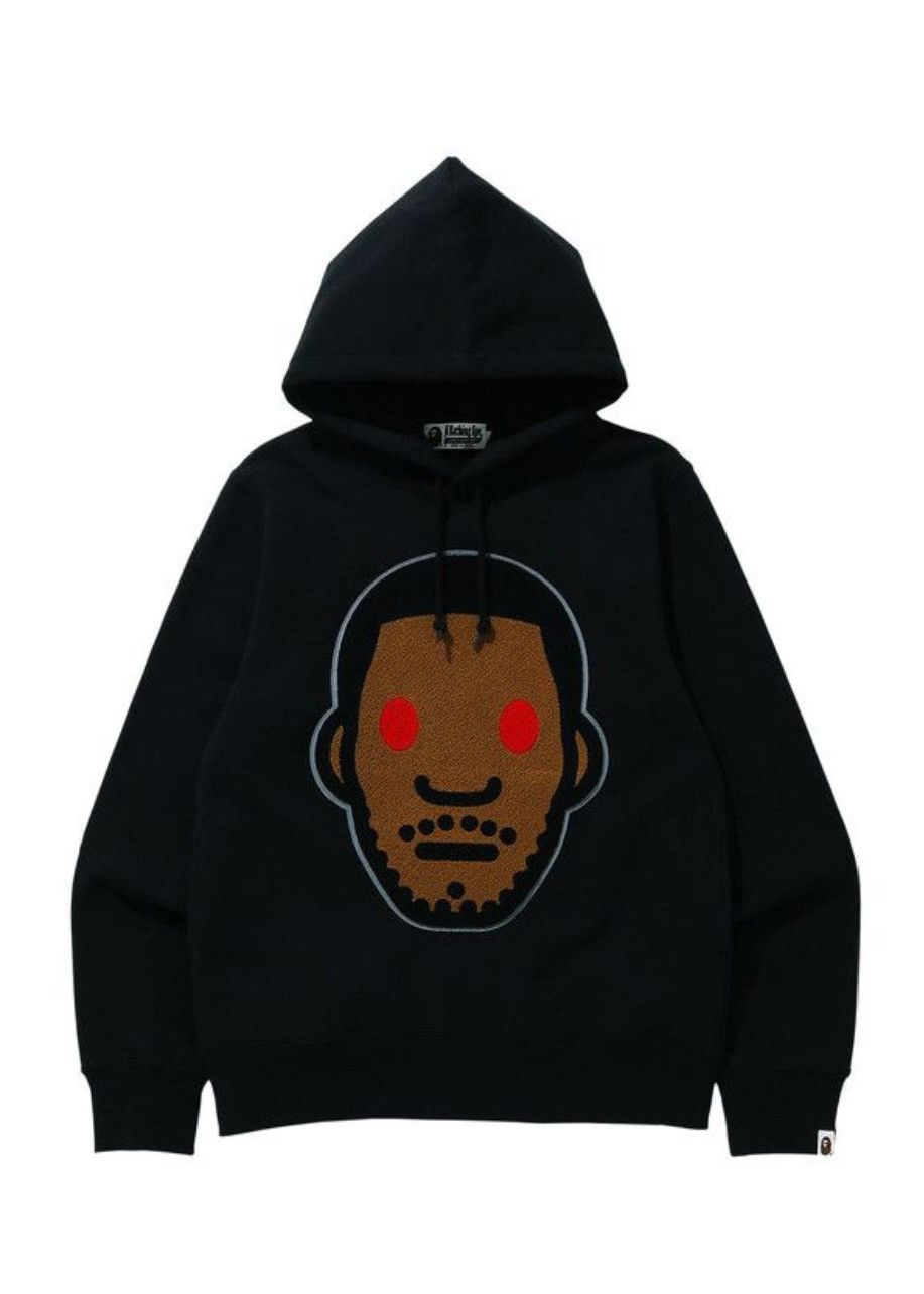 Bape Bape X Kid Cudi Pullover Hooded Sweatshirt Black Size US S / EU 44-46 / 1 - 1 Thumbnail