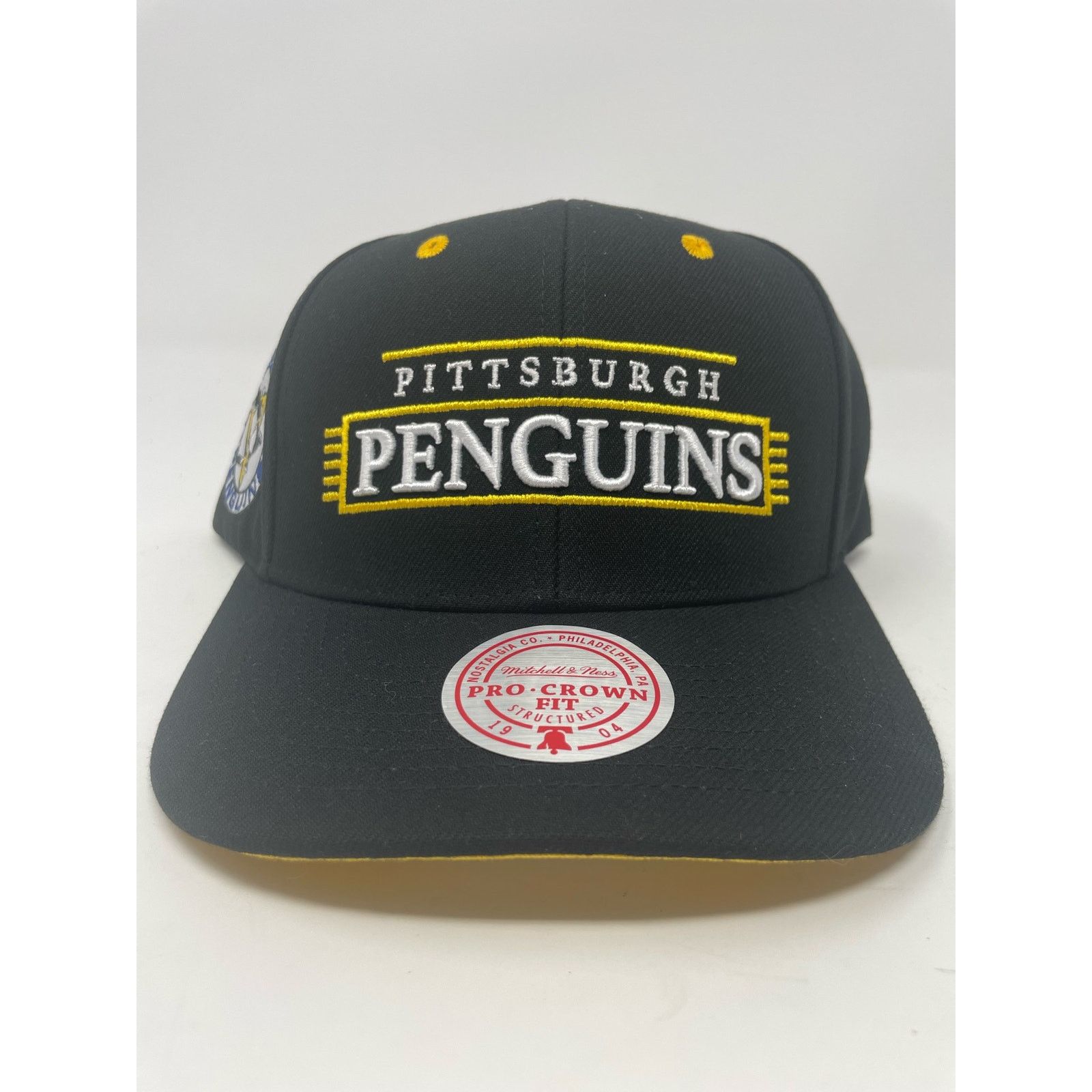 47 Brand Pittsburgh Penguins Hat Mitchell & Ness Snapback Side Patch Size ONE SIZE - 1 Thumbnail