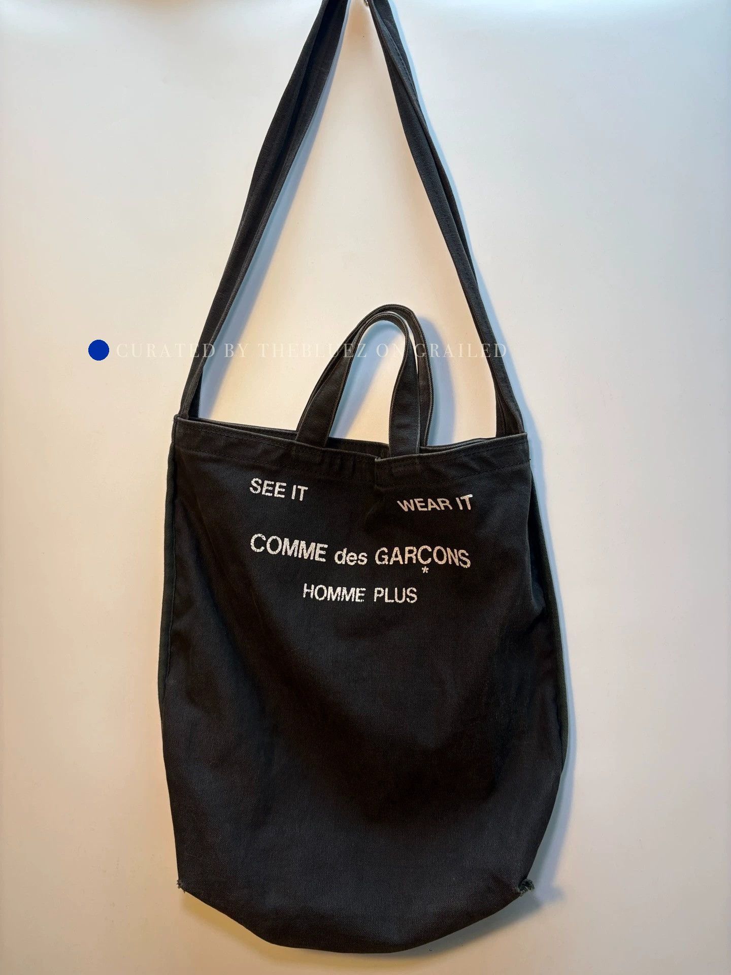 Comme des Garcons Stylish Black Shoulder Bag Size ONE SIZE - 1 Thumbnail