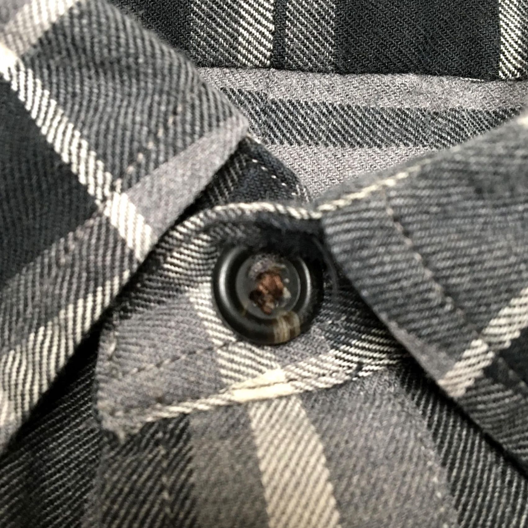 Polo Ralph Lauren Polo by Ralph Lauren Halpern Shirt Mens XL Gray Plaid Flannel Button Down Casual Size US XL / EU 56 / 4 - 7 Thumbnail