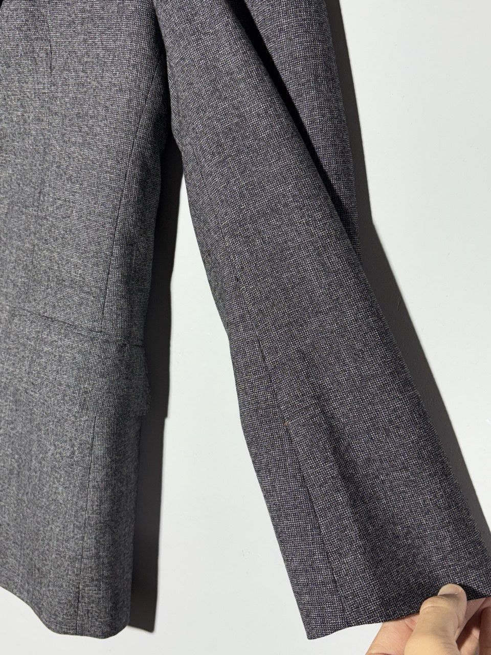 Sandro Sandro Paris Tailored Wool Blazer Jacket Size XL / US 12-14 / IT 48-50 - 8 Thumbnail
