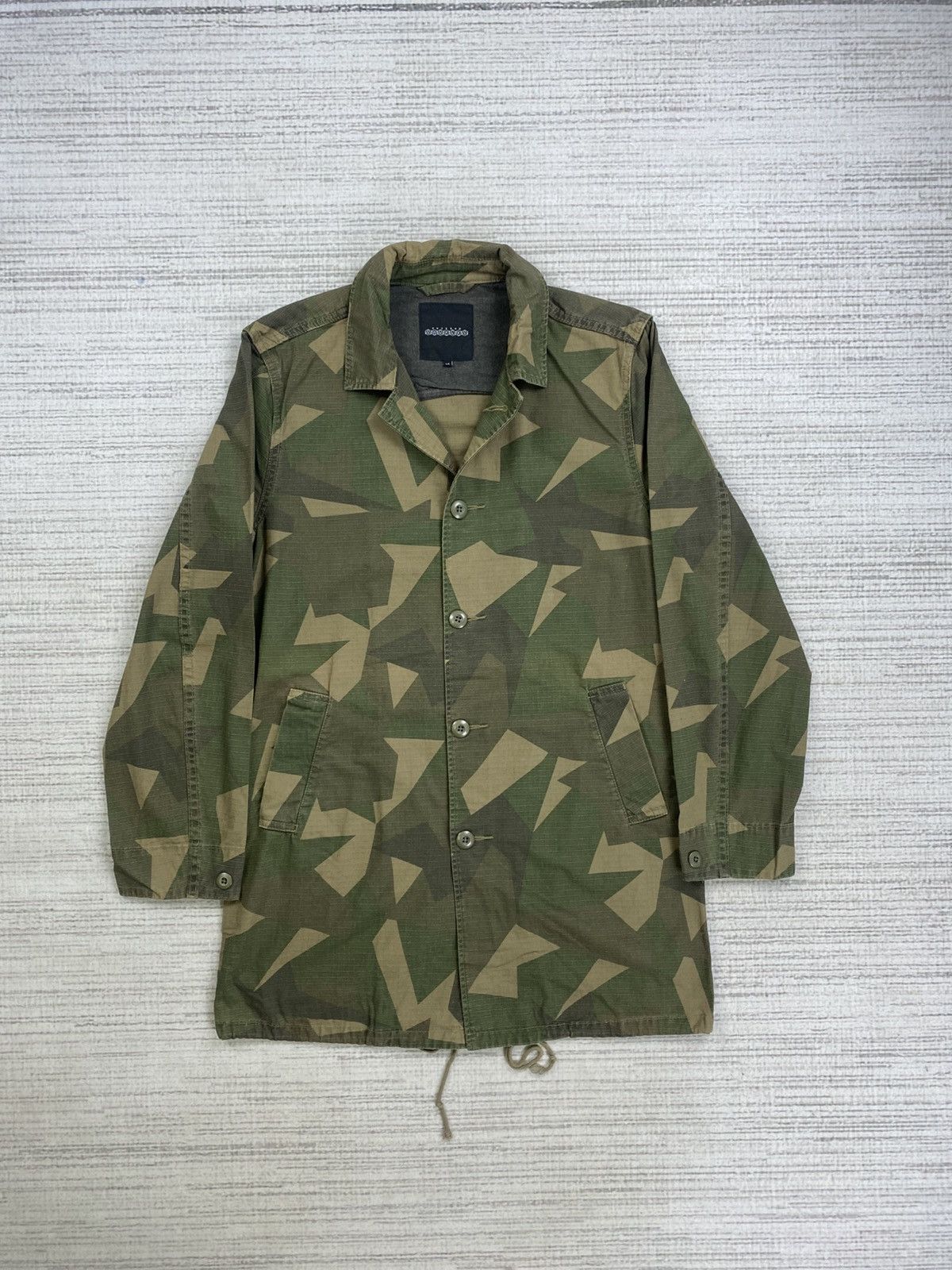 Japanese Brand × Vintage Vintage Rosebud Couples Worker Camo Army Field Style Jacket Size US M / EU 48-50 / 2 - 6 Thumbnail
