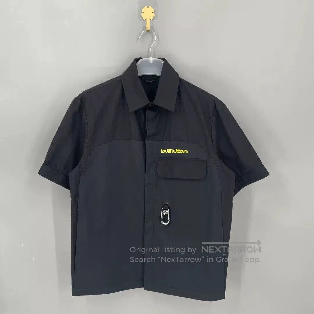 Louis Vuitton Louis Vuitton Black Detachable Sleeve Jacket. Size US L / EU 52-54 / 3 - 3 Thumbnail