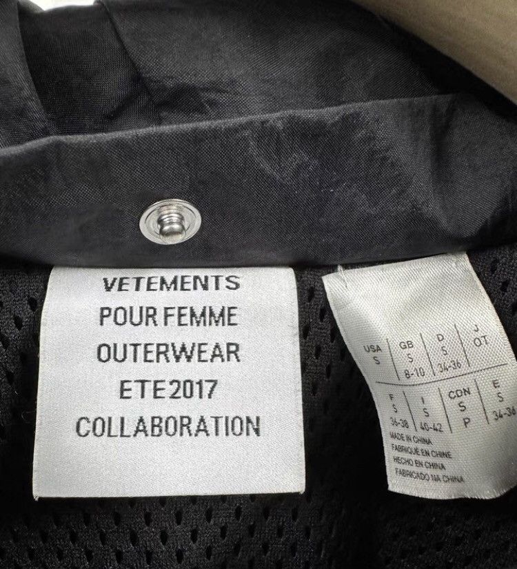 Vetements Vetements Co-Branded Reebok Hardshell Blazer Jacket Size US S / EU 44-46 / 1 - 7 Thumbnail