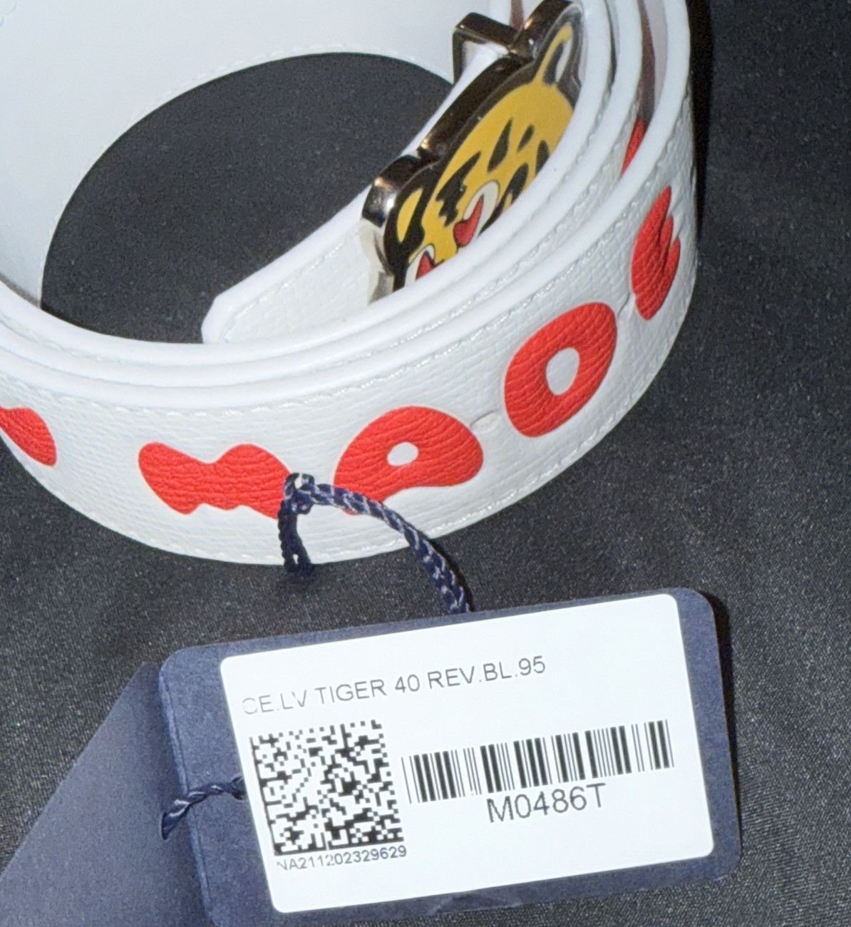 Louis Vuitton Louis Vuitton x Nigo Denim Belt – Size 95 – New With Tags Size 38 - 3 Thumbnail