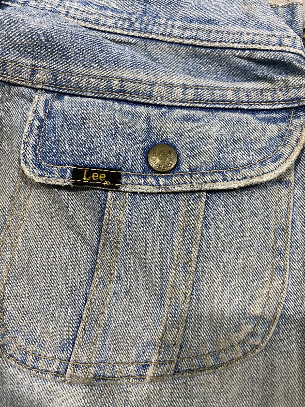 Lee Lee Riders Flare Button Vintage Size US 29 - 12 Thumbnail