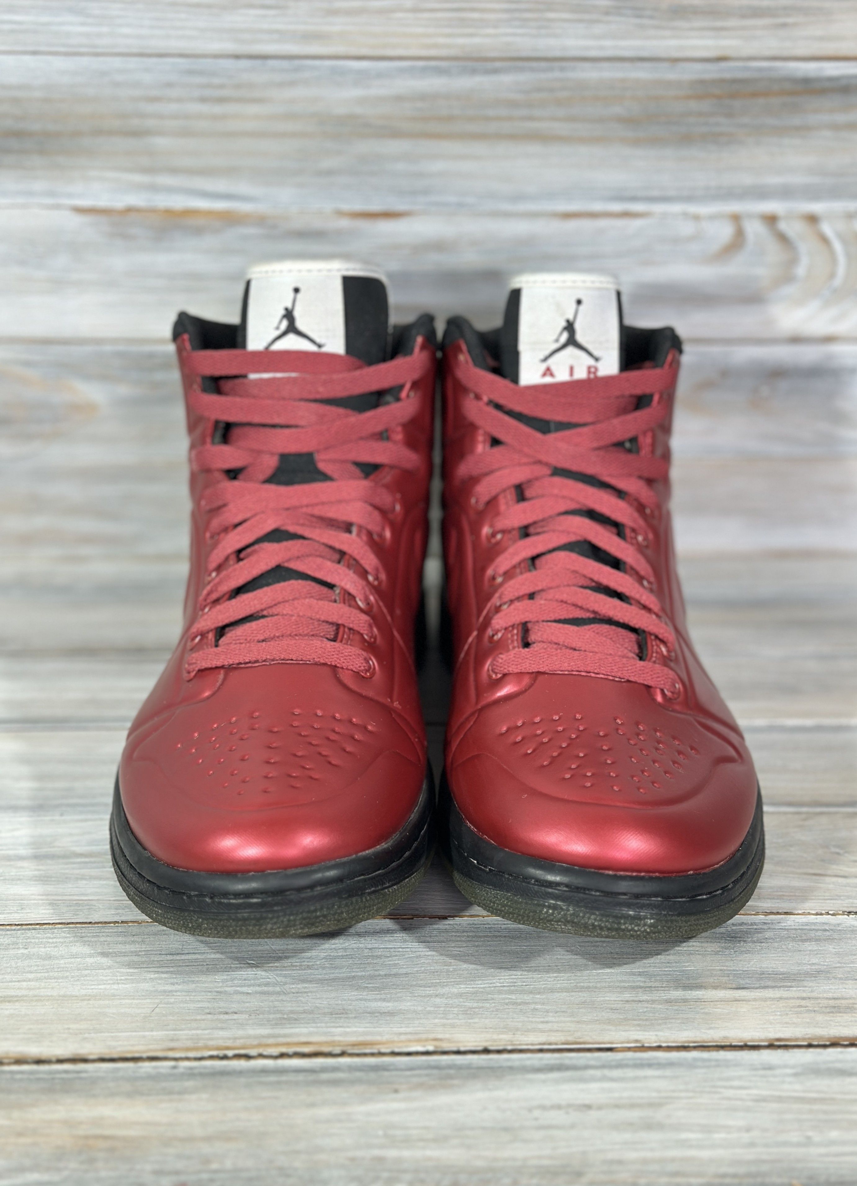 Nike NIKE Air Jordan 1 Anodized 'RED' High Top Sneakers Sport Size US 9 / EU 42 - 3 Thumbnail