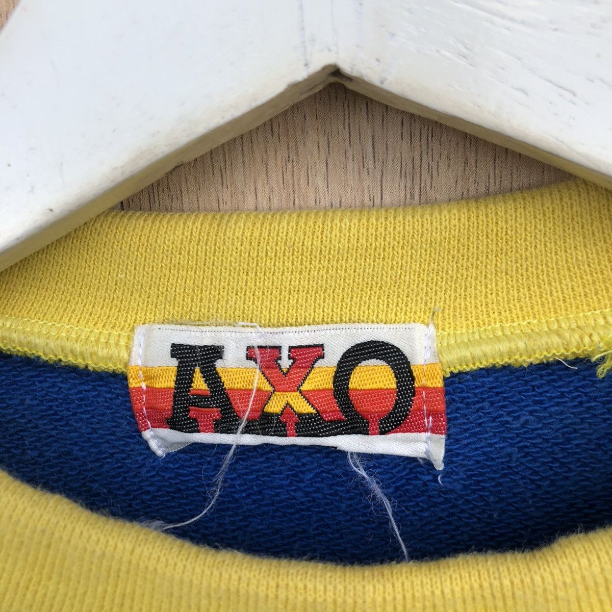 Vintage Vintage Axo Motorcycle Boots Safety Sweatshirt Size US M / EU 48-50 / 2 - 6 Thumbnail