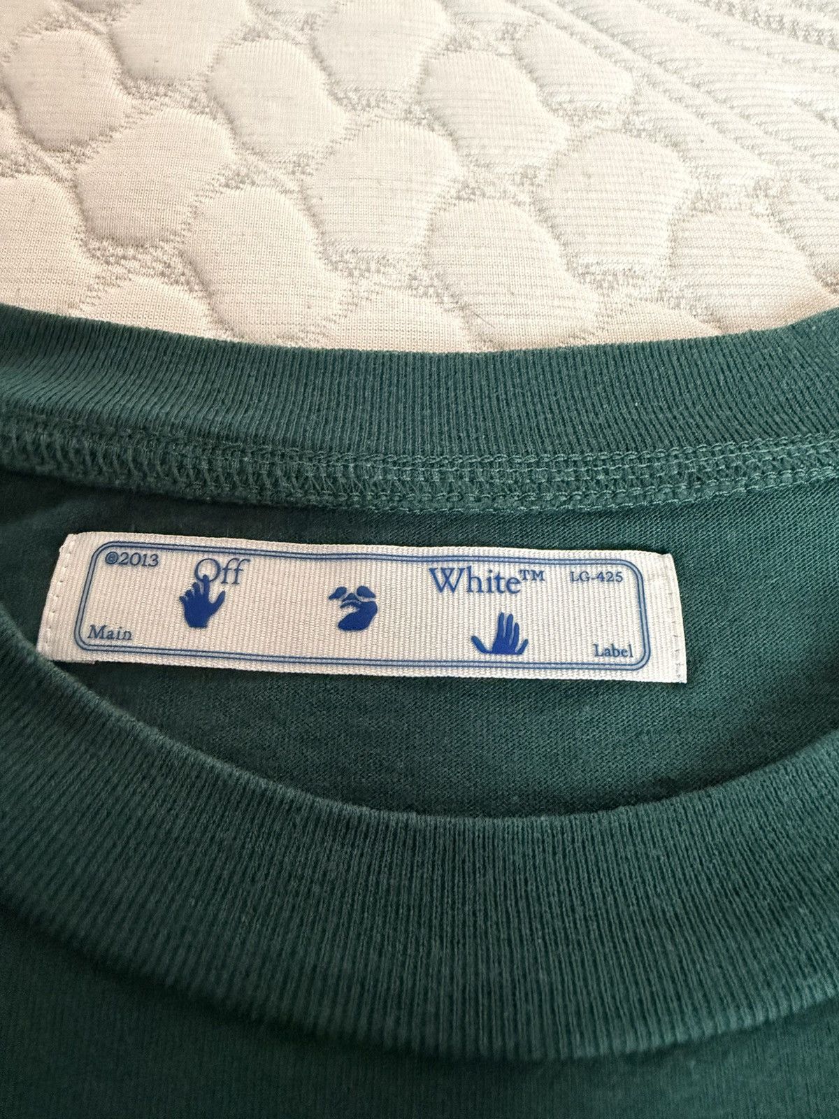 Off-White Off white t shirt Size US L / EU 52-54 / 3 - 5 Thumbnail