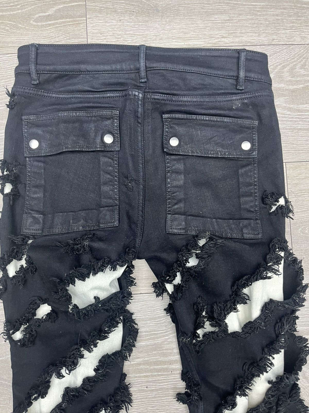 Rick Owens Rick Owen Tyrone Slashed Ripped Jeans Size US 30 / EU 46 - 7 Thumbnail