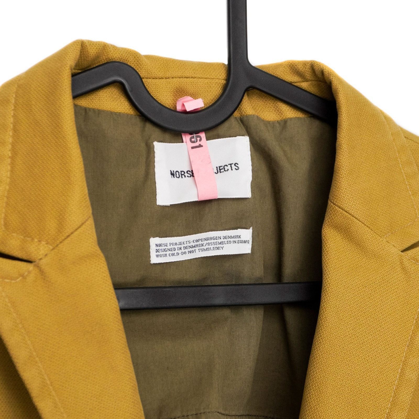 Norse Projects Norse Projects Agder Mustard Brown Thick Cotton Work Jacket Size US M / EU 48-50 / 2 - 6 Thumbnail