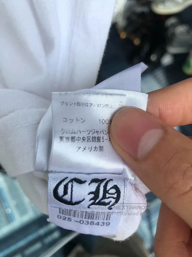 Chrome Hearts CHROME HEARTS Size M White short sleeves Size US M / EU 48-50 / 2 - 4 Thumbnail