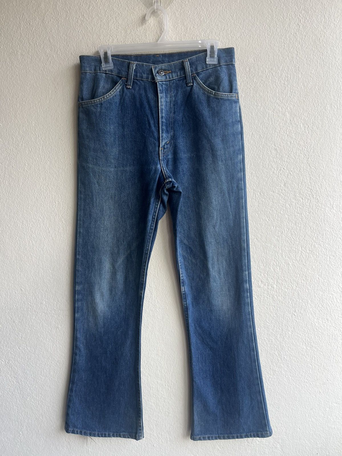Levi's Vintage 1991 Levi’s 646 Orange Tab Mud Denim Bootcut Jeans Size US 30 / EU 46 - 3 Thumbnail
