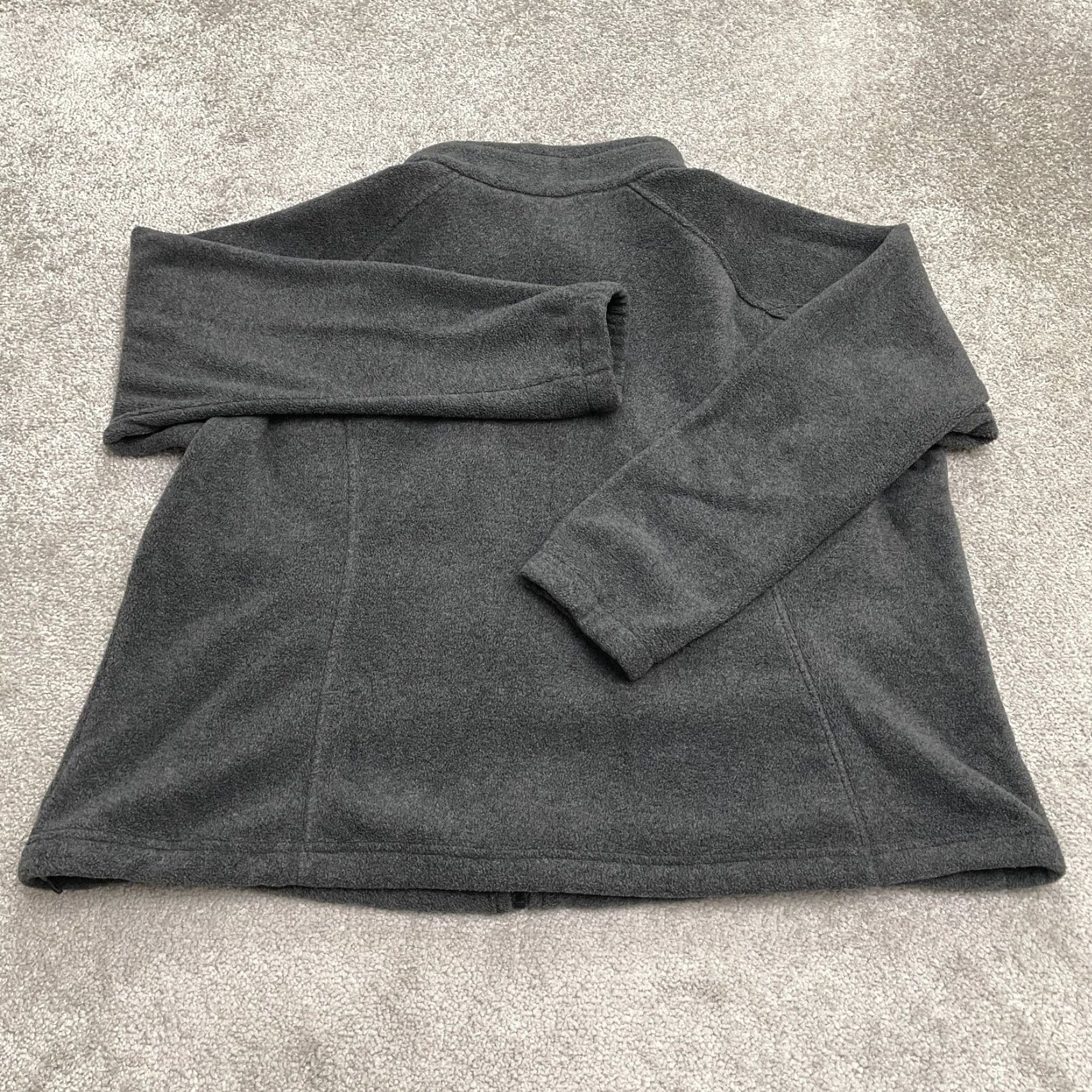 Vintage Columbia Jacket Benton Springs Fleece Gray Full Zip Womens 3X Outdoor Outdoor Hiking Classic, Designer, Outdoor Womens 3X Gray Jacket Size XXL / US 16-18 / IT 52-54 - 2 Thumbnail