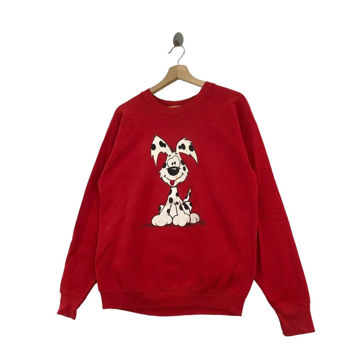 Vintage Vtg 1987 ASTERIX OBELIX DOGMATIX Stiggy Comic Sweatshirt Size L / US 10 / IT 46 - 4 Thumbnail