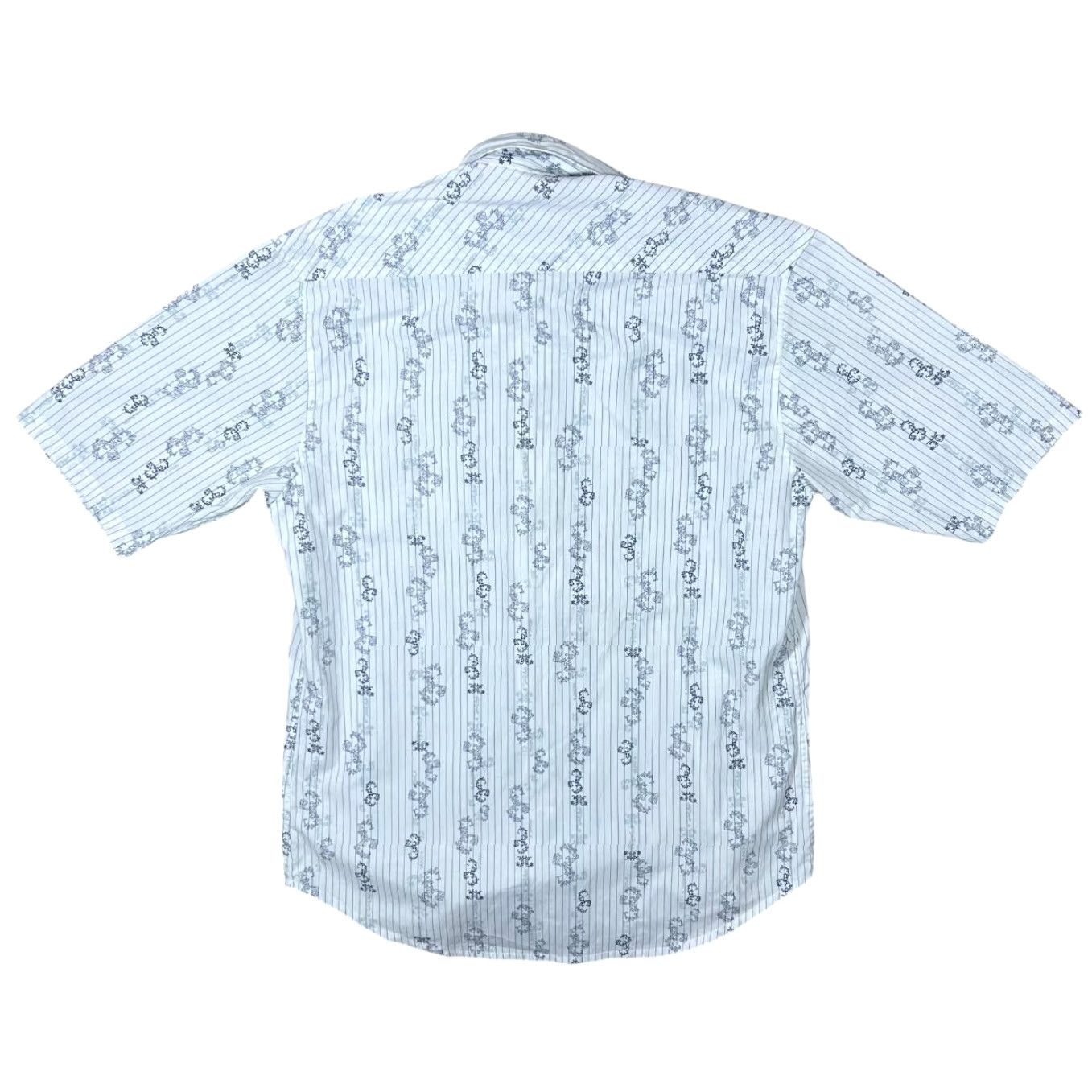 Vintage Kilimanjaro Paisley Filigree Cowboy Western Popper Short Sleeve Shirt M Mens White Paisley Western Vintage Shirt (Size XL fits Small/Medium) Size US M / EU 48-50 / 2 - 3 Thumbnail