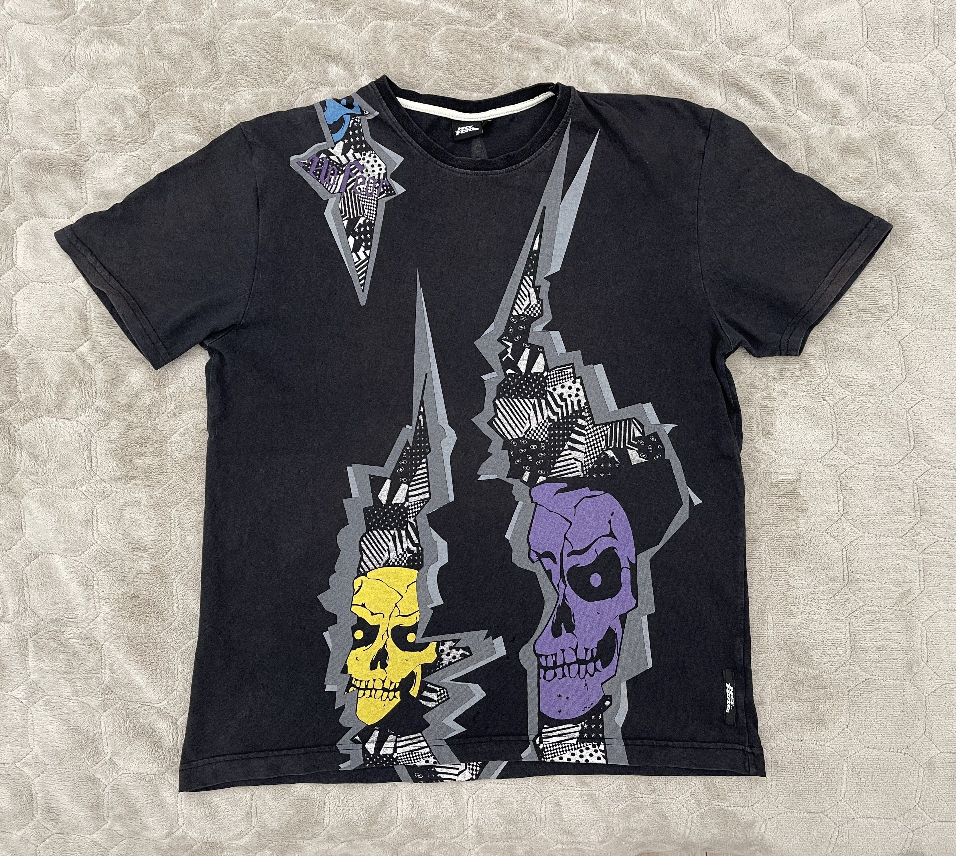 No Fear × Vintage Vintage Skulls NO FEAR Size US XL / EU 56 / 4 - 1 Thumbnail