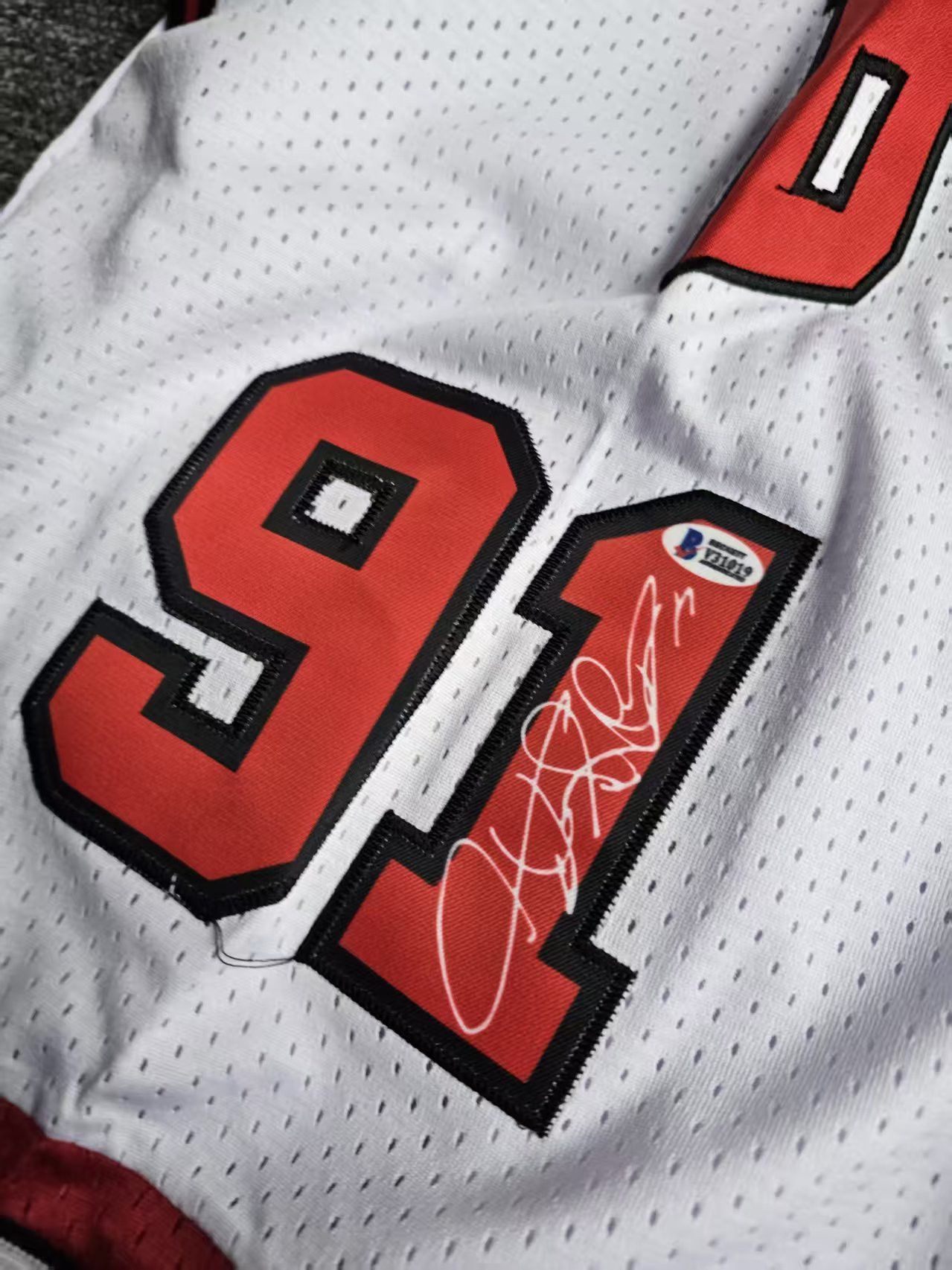 NBA Dennis Rodman Short Bulls 91 Short Pocket Short XXL Size US 38 / EU 54 - 2 Thumbnail