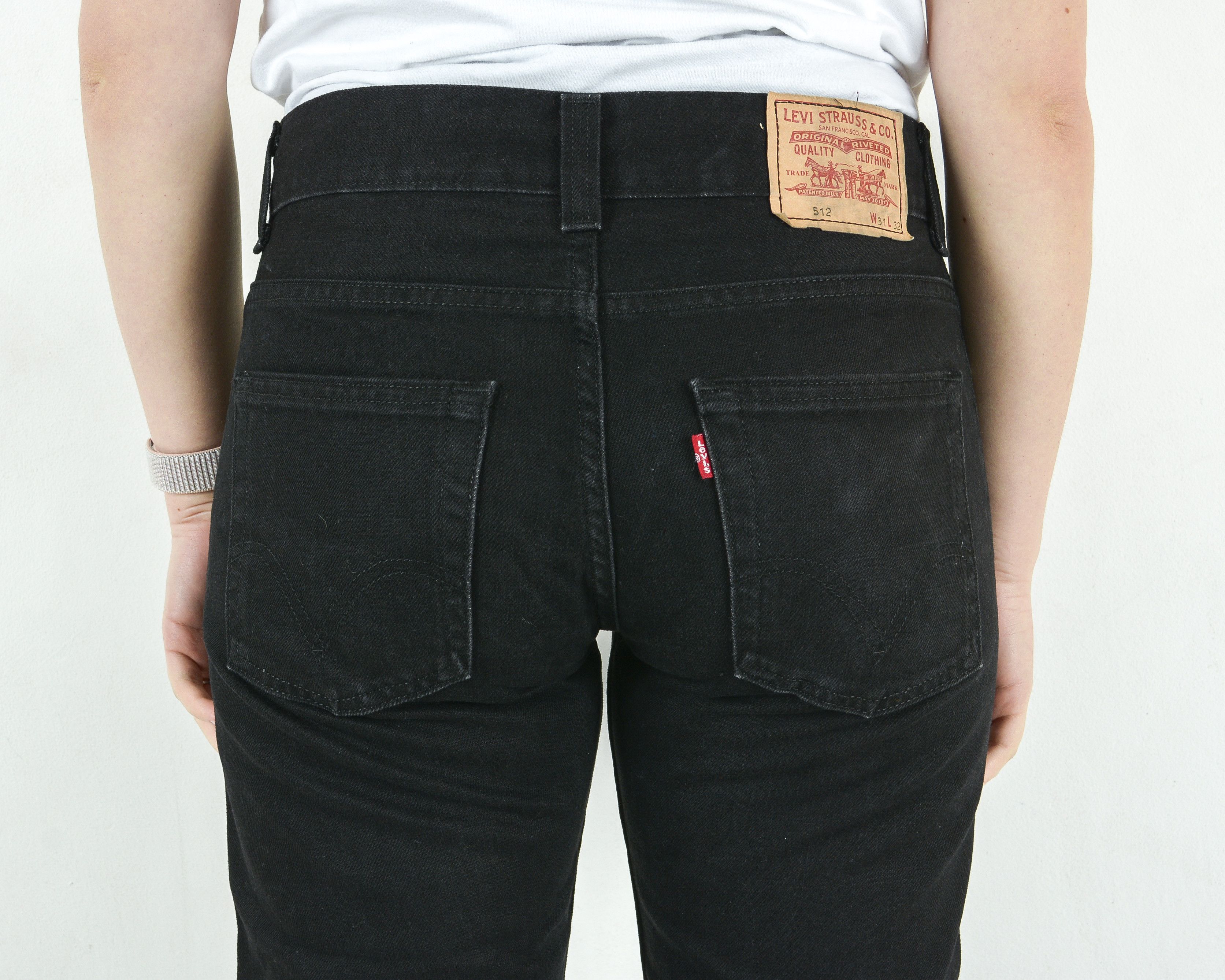 Levi's × Levi's Vintage Clothing × Vintage 512 Bootcut Leg Jeans Denim Pants Trousers Button Fly Street Size 31" - 5 Thumbnail