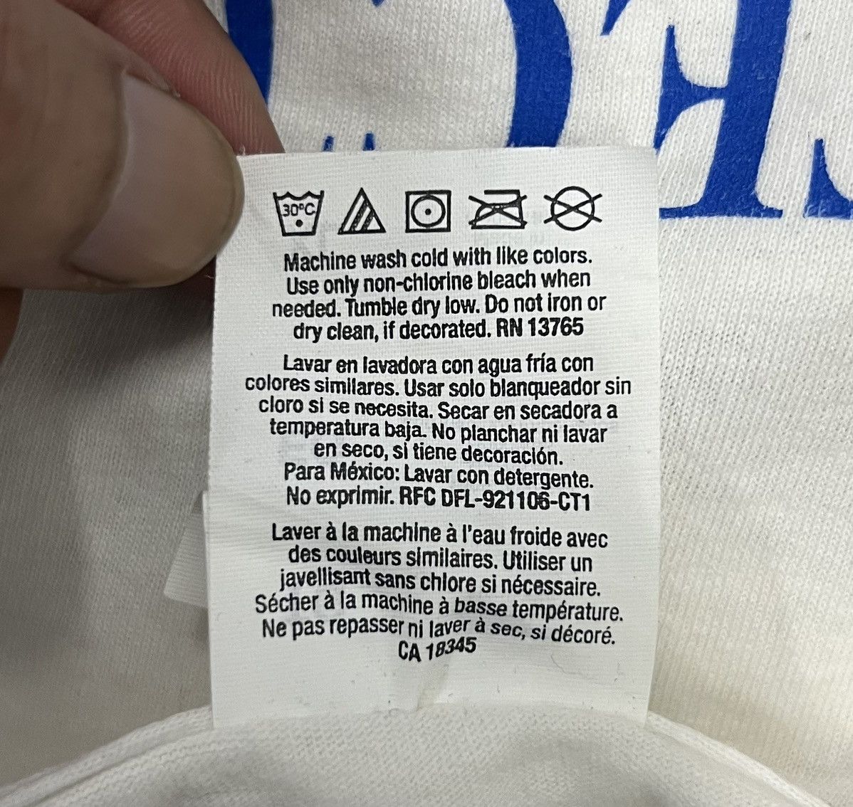 Fruit Of The Loom × Vintage VINTAGE FRUIT OF THE LOOM POLICE SQUAD 15 SHIRT Size US XL / EU 56 / 4 - 8 Thumbnail