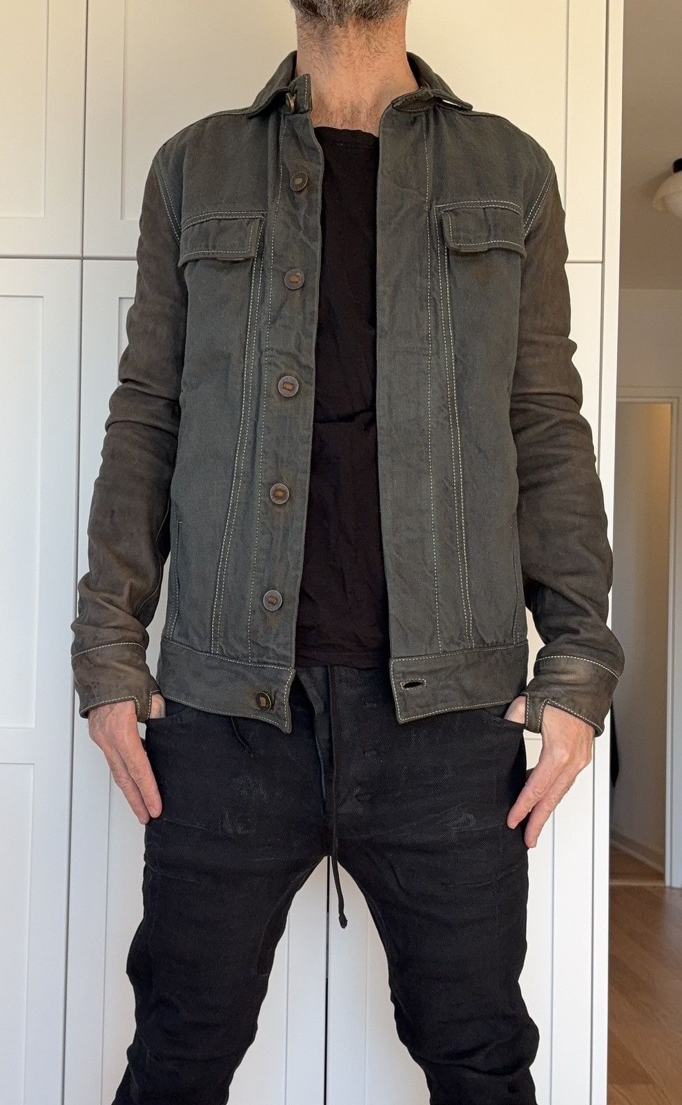 Boris Bidjan Saberi BNWT Tejana1 Dark Grey Size US XS / EU 42 / 0 - 10 Thumbnail