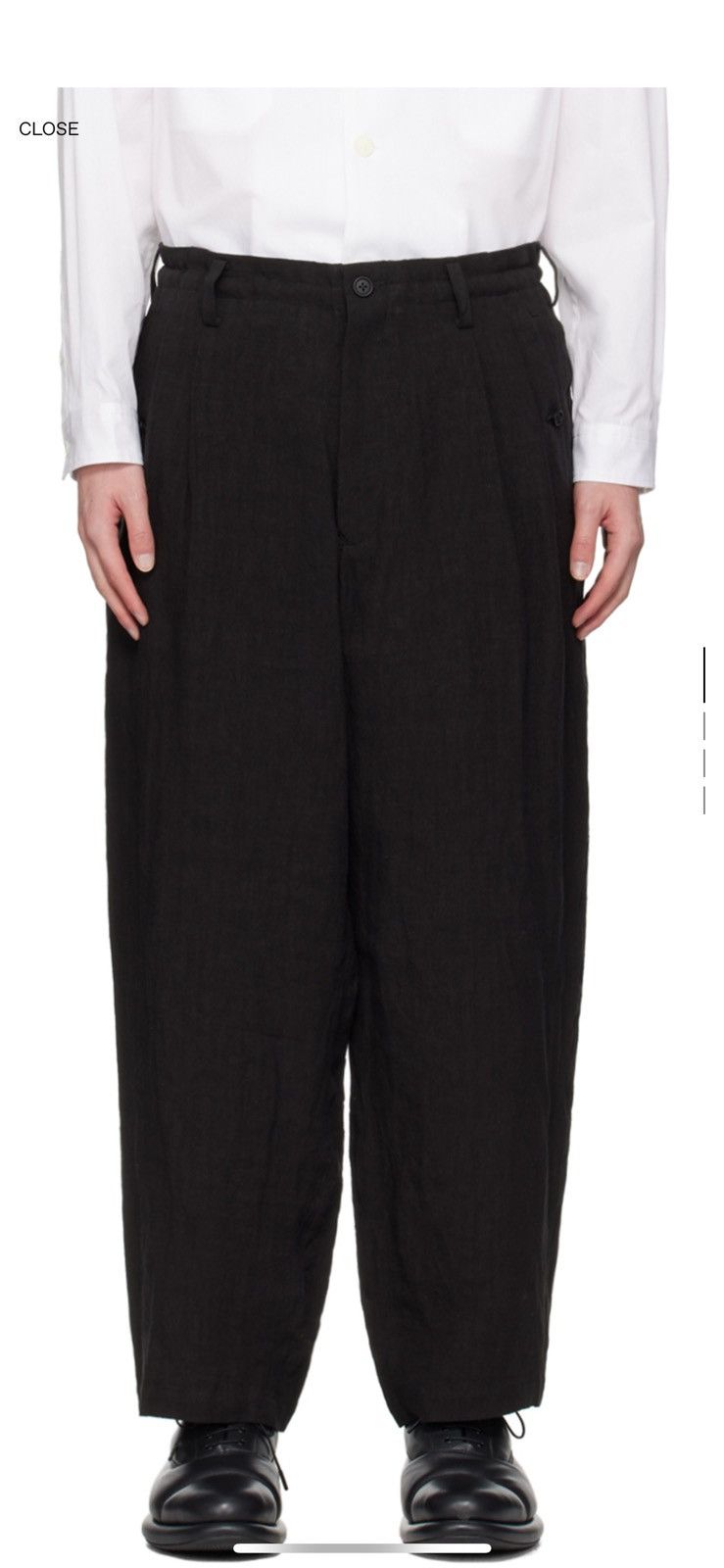 Yohji Yamamoto Y’s For Men Linen Suit Size 38R - 5 Thumbnail