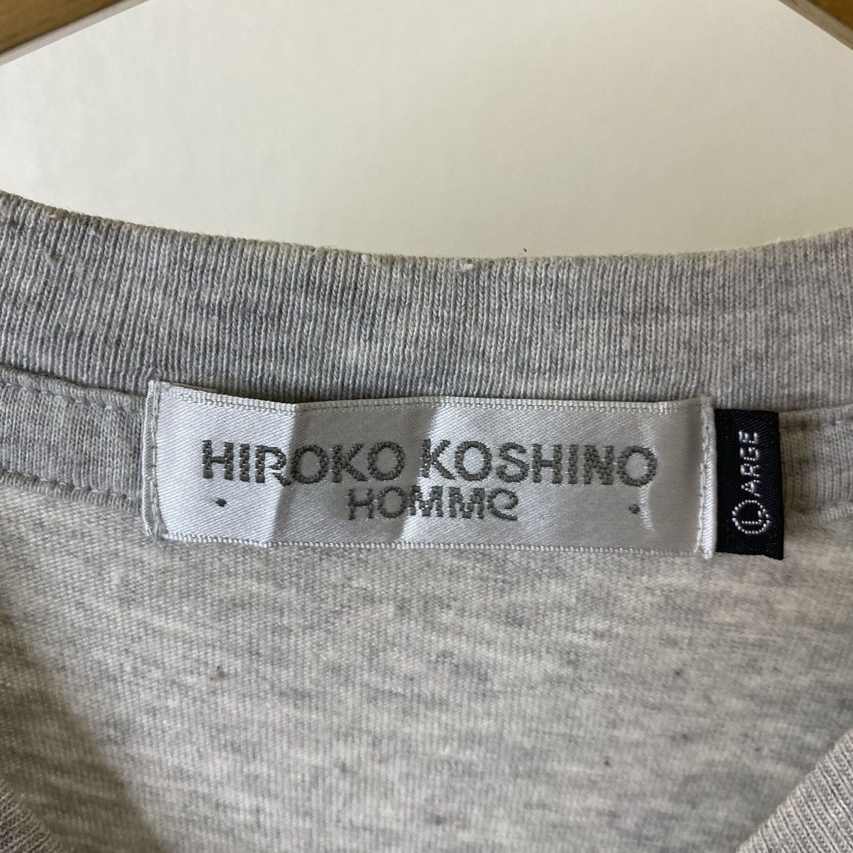 Hiroko Koshino Homme Vintage 90s Hiroko Koshino Homme Graphic Tshirt Size US L / EU 52-54 / 3 - 3 Thumbnail