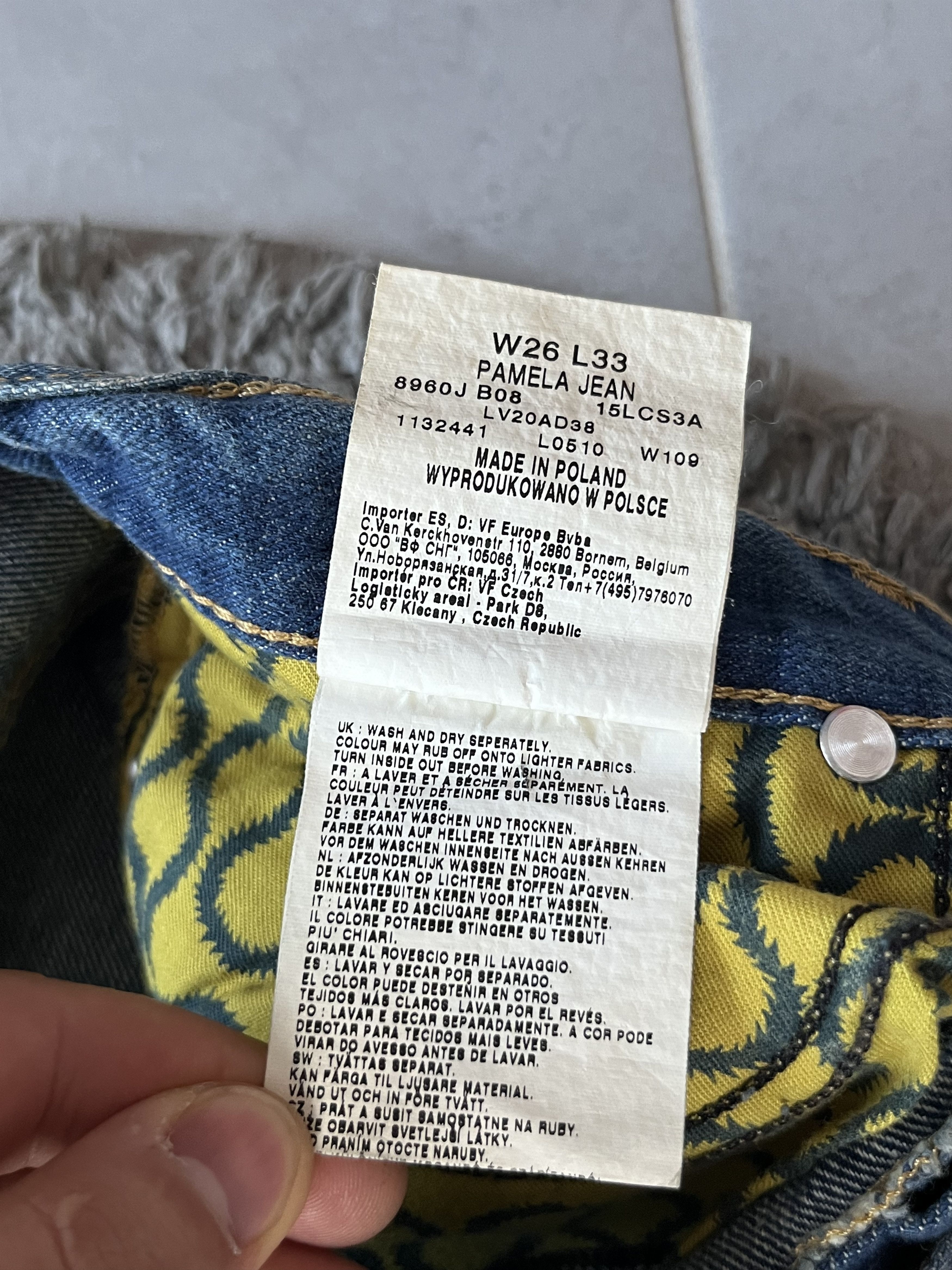 Vivienne Westwood Vintage Jeans Vivienne Westwood x Lee Luxury Avant-Garde Size US 28 / EU 44 - 11 Thumbnail