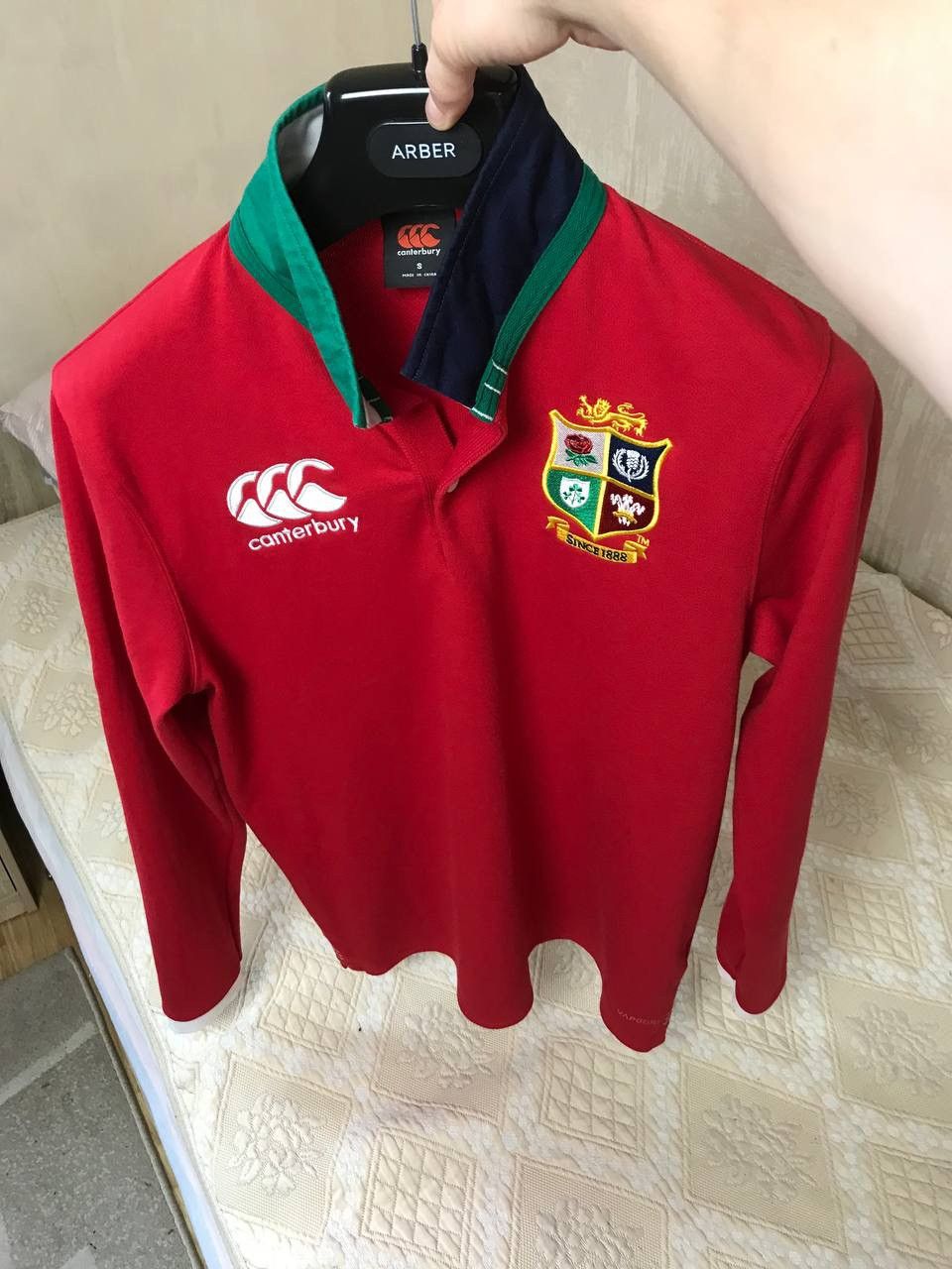 Canterbury of New Zealand 🔥 British Irish Lions Canterbury Rugby Long Sleeve Shirt Y2K Size US S / EU 44-46 / 1 - 4 Thumbnail