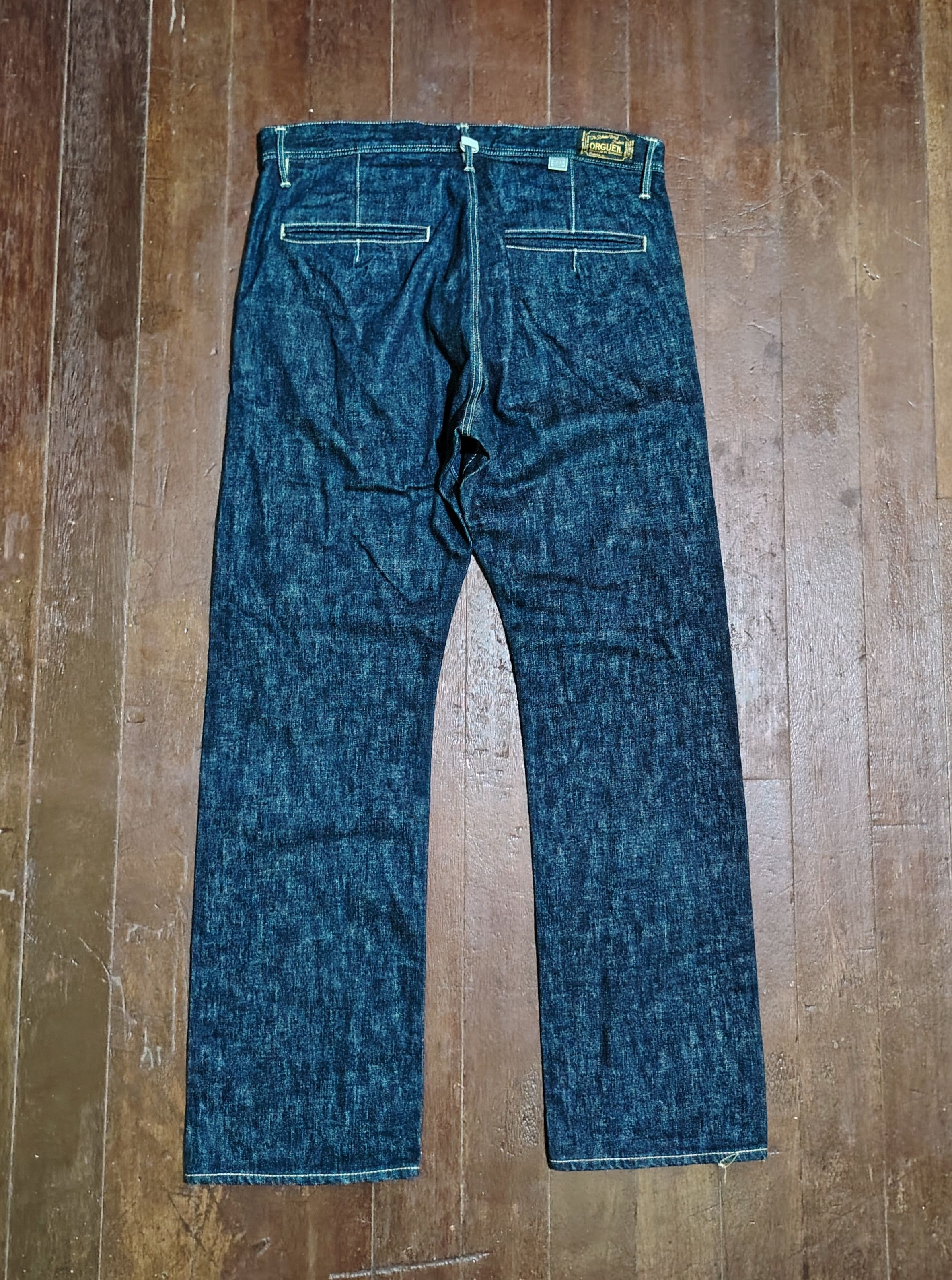 Orgueil ORGUEIL-STUDIO DARTISAN-Lot OR - 1006 Eral 55 - DenimTrouser Size US 31 - 9 Thumbnail