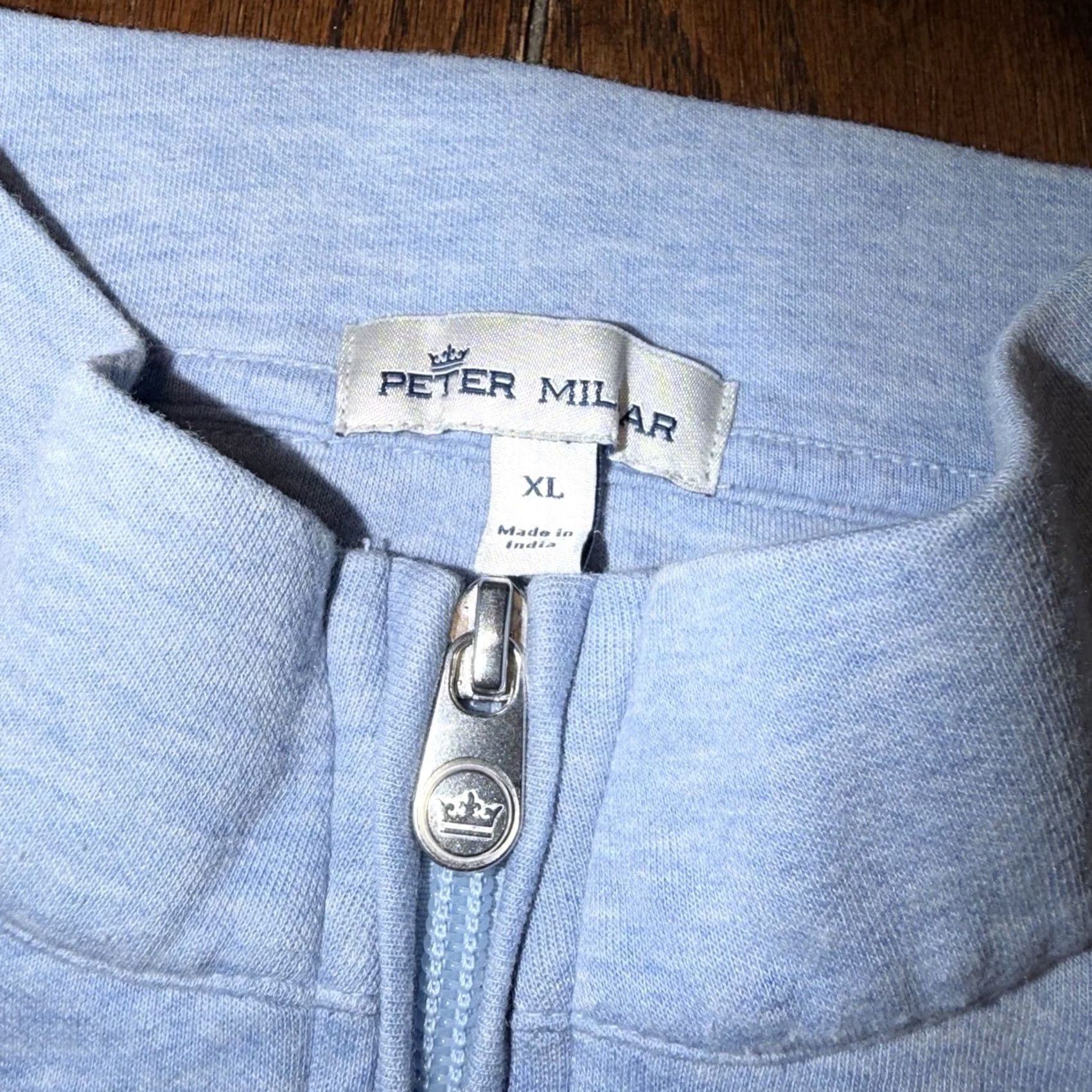 Peter Millar Peter Millar Performance 1/4 Zip Pullover Blue Mens XL Pittsburgh Field Club PFC Shirt Pullover Nike? Size US XL / EU 56 / 4 - 3 Thumbnail