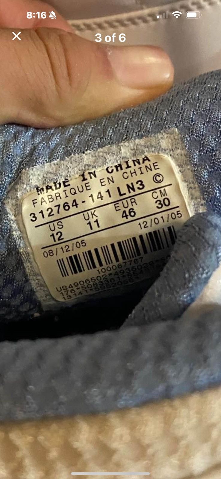 Nike Vince carter nike shox 5 north carolina unc Size US 12 / EU 45 - 5 Thumbnail