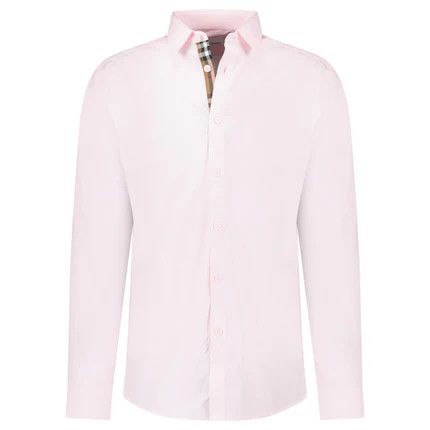 Burberry o1w1db10226 Shefford Casual Shirt In Pale Pink Size US XS / EU 42 / 0 - 1 Thumbnail