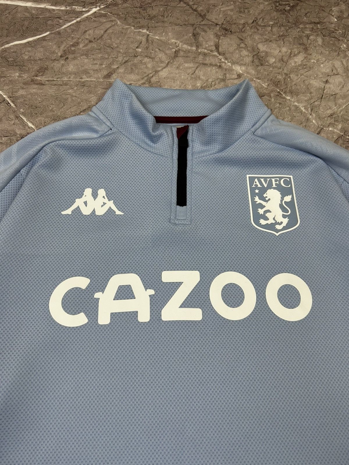 Kappa Vintage Aston Villa Kappa soccer training sweatshirt Xll Size US XXL / EU 58 / 5 - 5 Thumbnail
