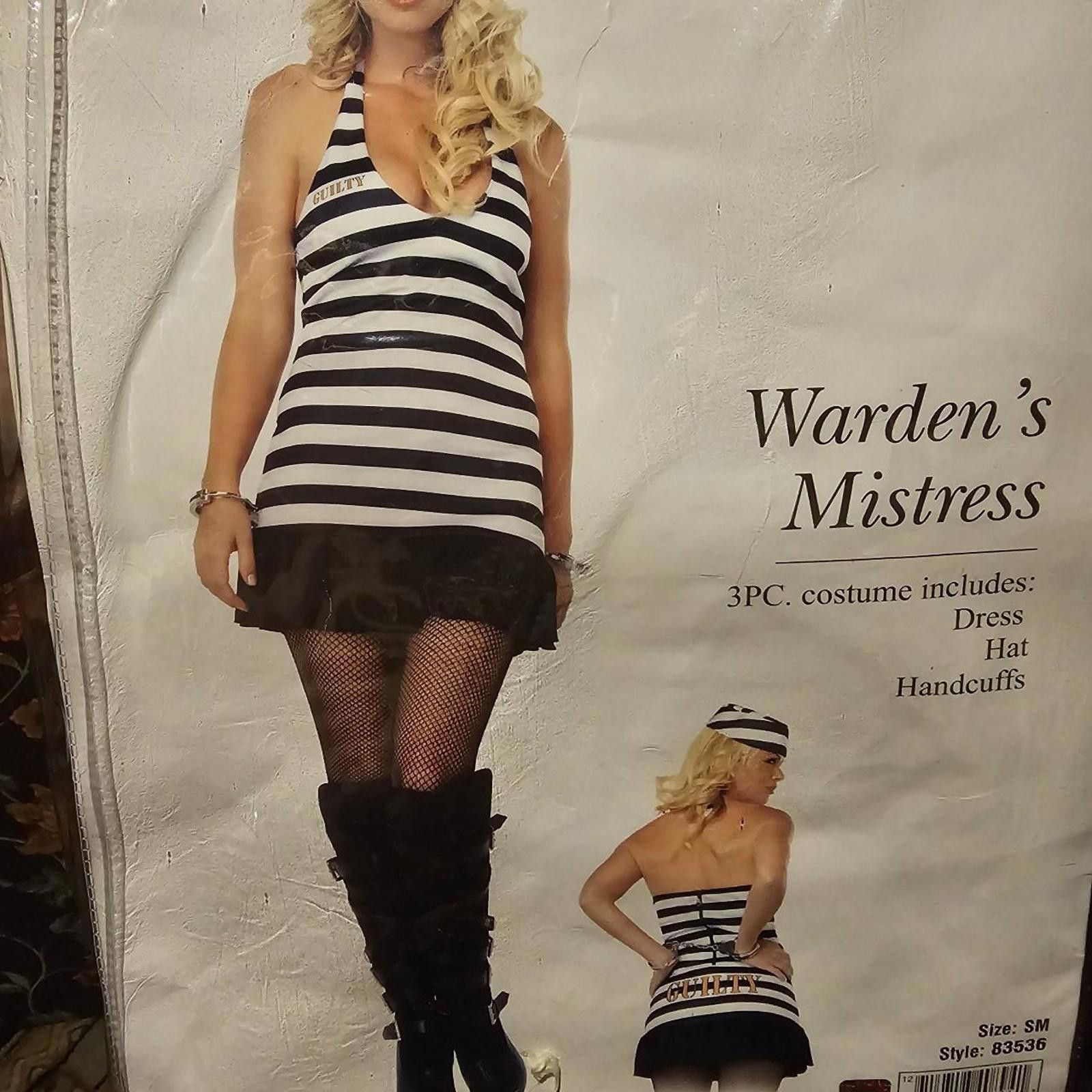 Designer Leg Avenue Women's Warden's Mistress Halloween Costume Size ONE SIZE - 5 Thumbnail