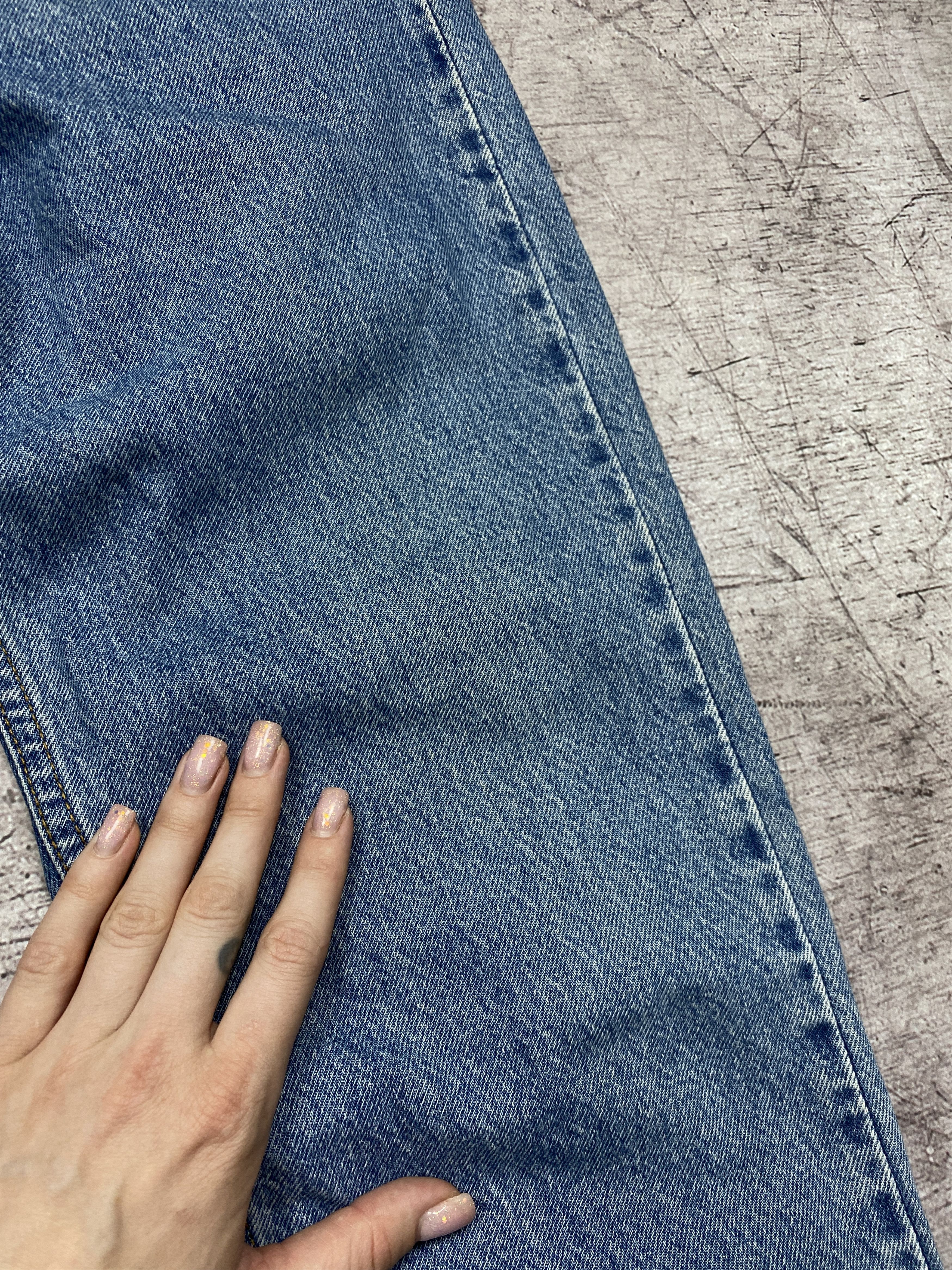 Levi's × Levi's Vintage Clothing Levis 505 Vintage Mens Orange Tab Denim Pants Jeans Size US 33 - 7 Thumbnail