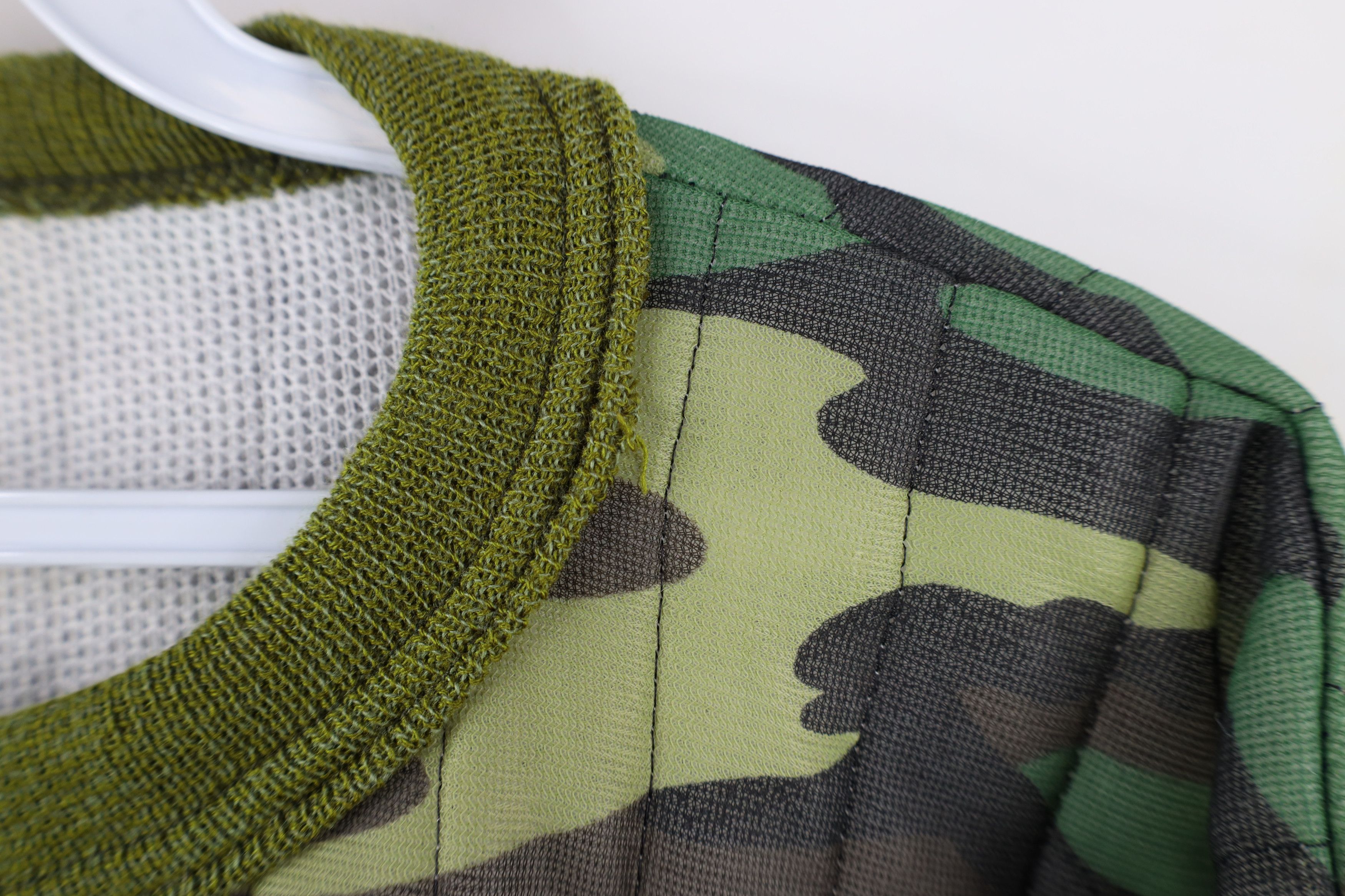 Vintage Vintage 70s Streetwear Thermal Camouflage Sweatshirt USA Size US XXL / EU 58 / 5 - 4 Thumbnail