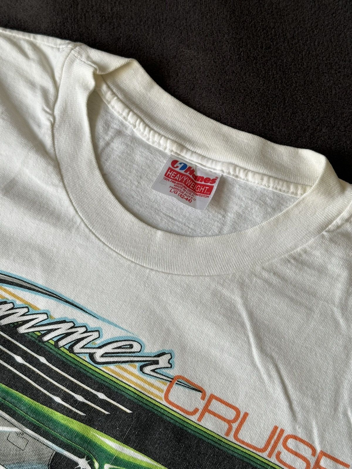 Ford × Vintage Vintage 90s Truck Thrashed Hot Rod Tee Size US L / EU 52-54 / 3 - 7 Thumbnail