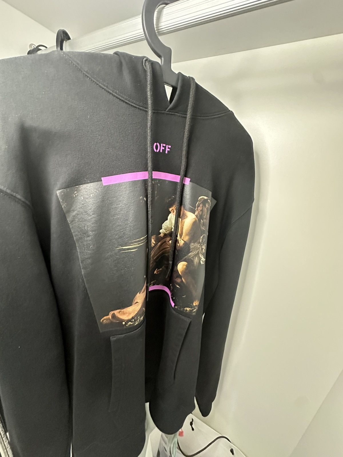 Off-White off white arrow caravaggio hoodie Size US L / EU 52-54 / 3 - 4 Thumbnail