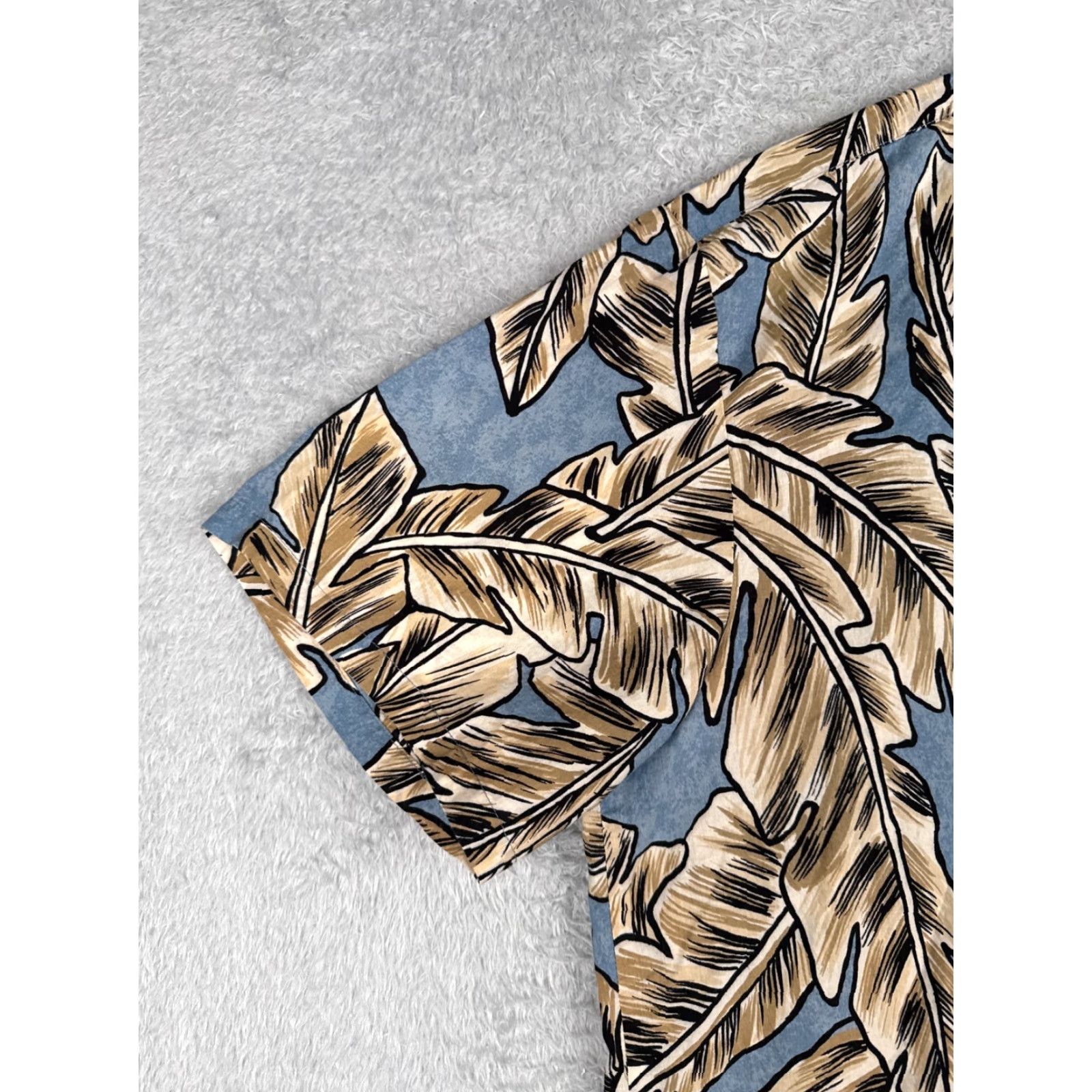 Vintage VINTAGE Banana Jack Shirt Men 2XL Blue Floral Leaf Cotton Hawaiian Size US XXL / EU 58 / 5 - 5 Thumbnail
