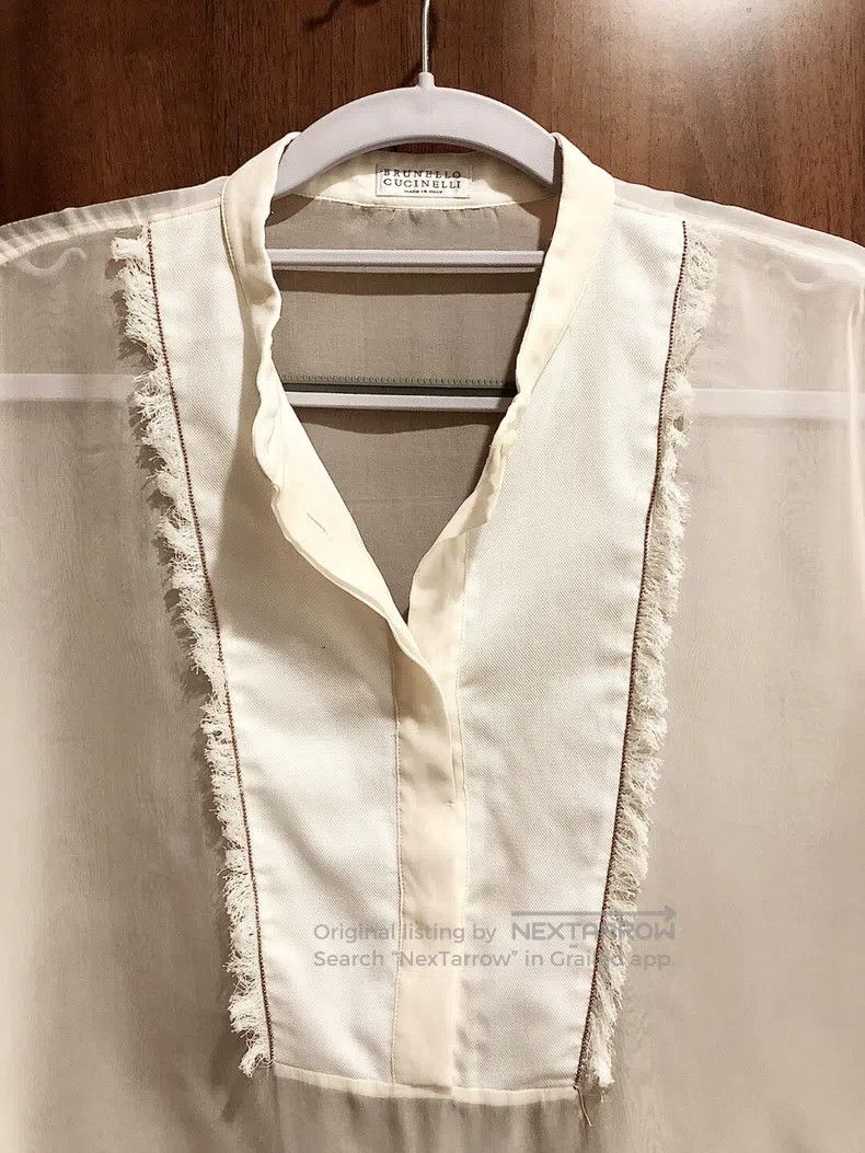 Brunello Cucinelli Beaded Mulberry Silk Sleeveless Blouse