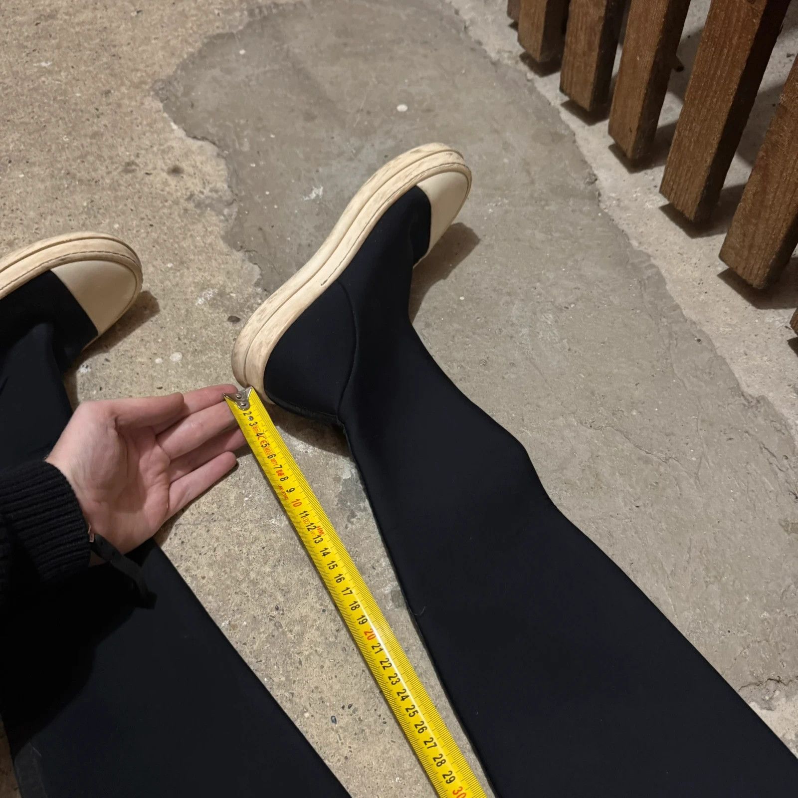 Rick Owens Rick owens drkshdw sock over the knee Size US 8 / IT 38 - 8 Thumbnail