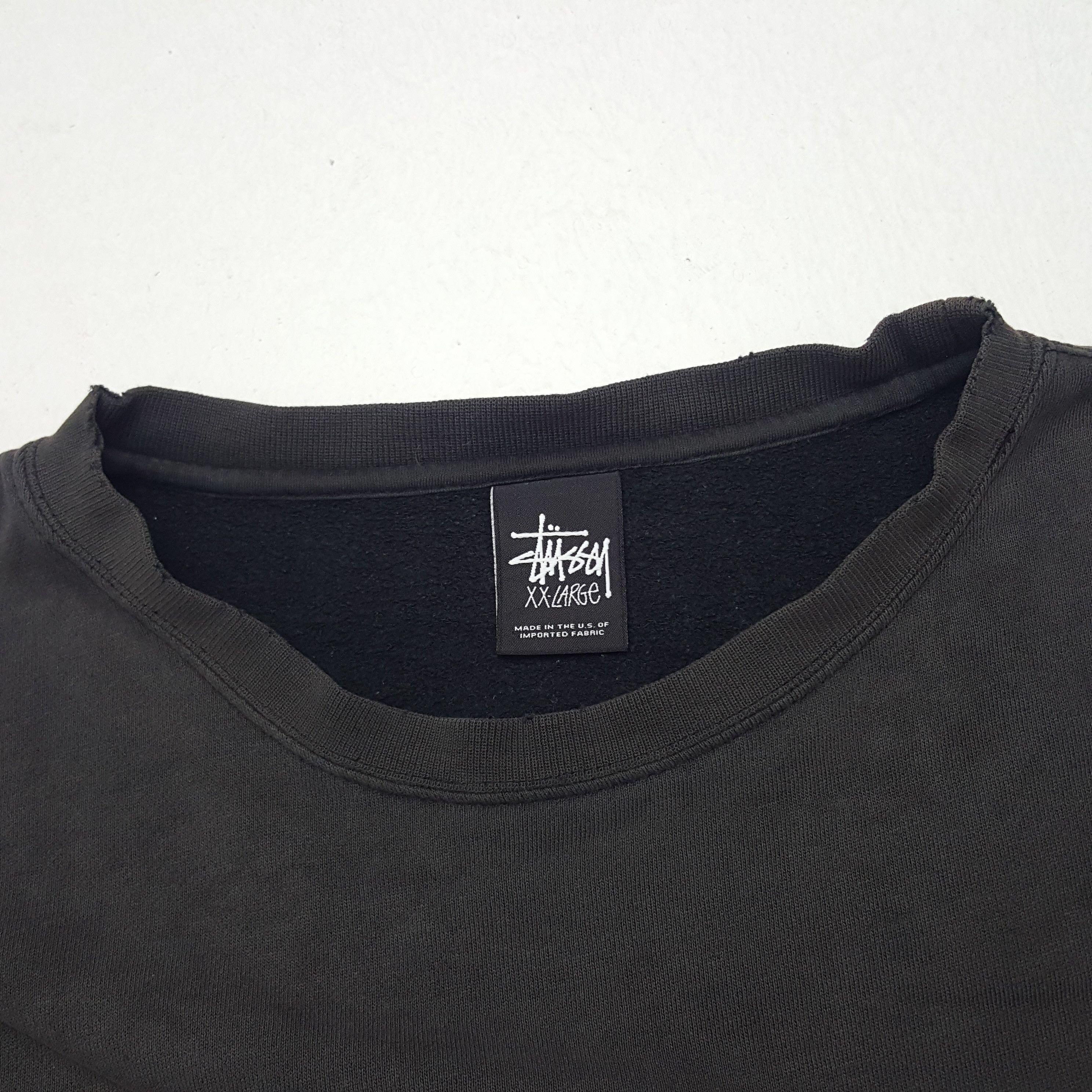 Stussy × Vintage Vintage Stussy USA Sweatshirt Size US XL / EU 56 / 4 - 4 Thumbnail