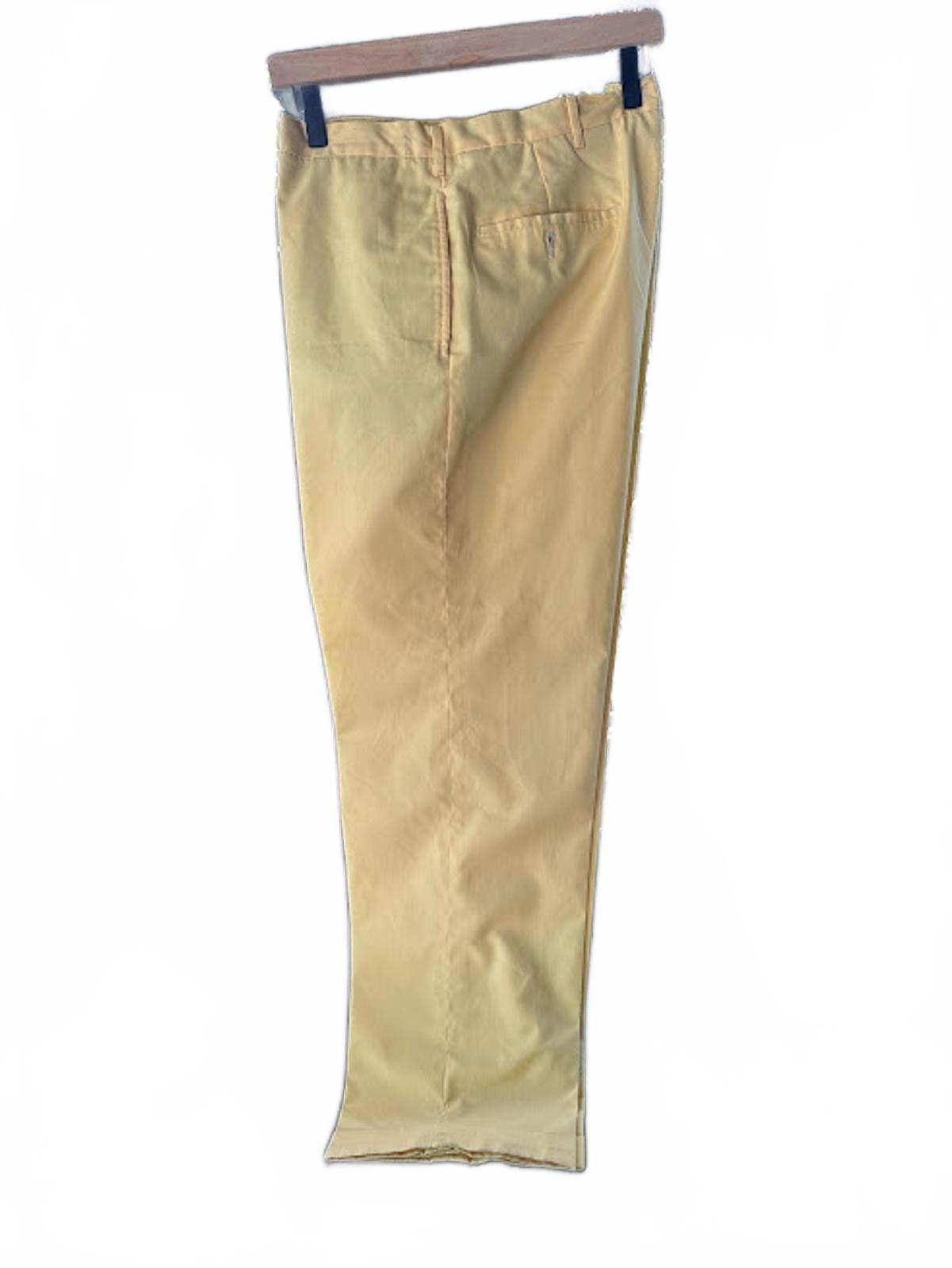 Lee Vintage Lee Prest Leisure Yellow Pants USA Size US 36 / EU 52 - 2 Thumbnail